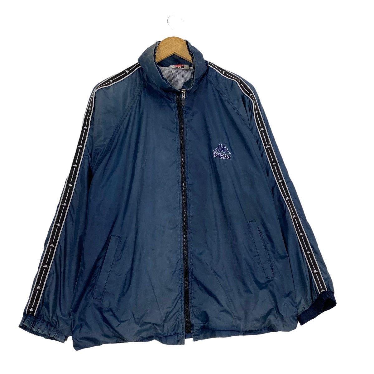 Japanese Brand VINTAGE 90s KAPPA WINDBREAKER BIG LOGO JACKET Size US M / EU 48-50 / 2 - 5 Thumbnail