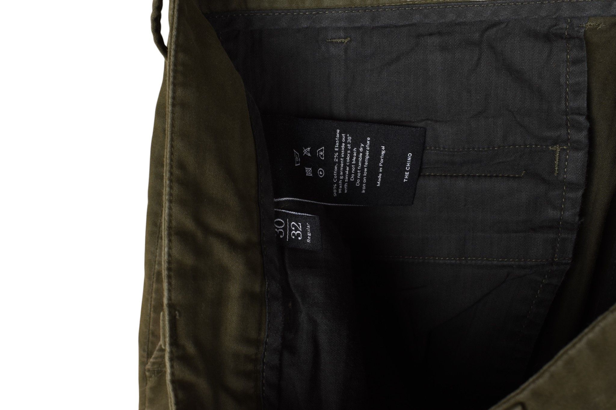 Asket ASKET Men Khaki Chino Pants Trousers Size 30/32 Regular Size US 30 / EU 46 - 6 Thumbnail