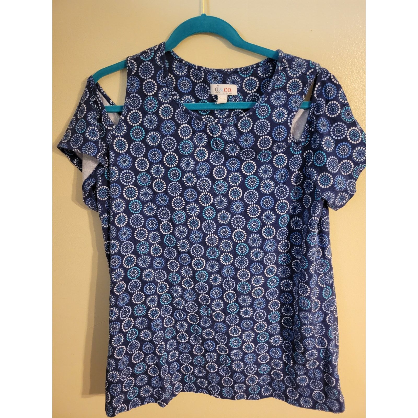 Denim & Co. Denim & Co Blue Top XL Size XL / US 12-14 / IT 48-50 - 1 Thumbnail