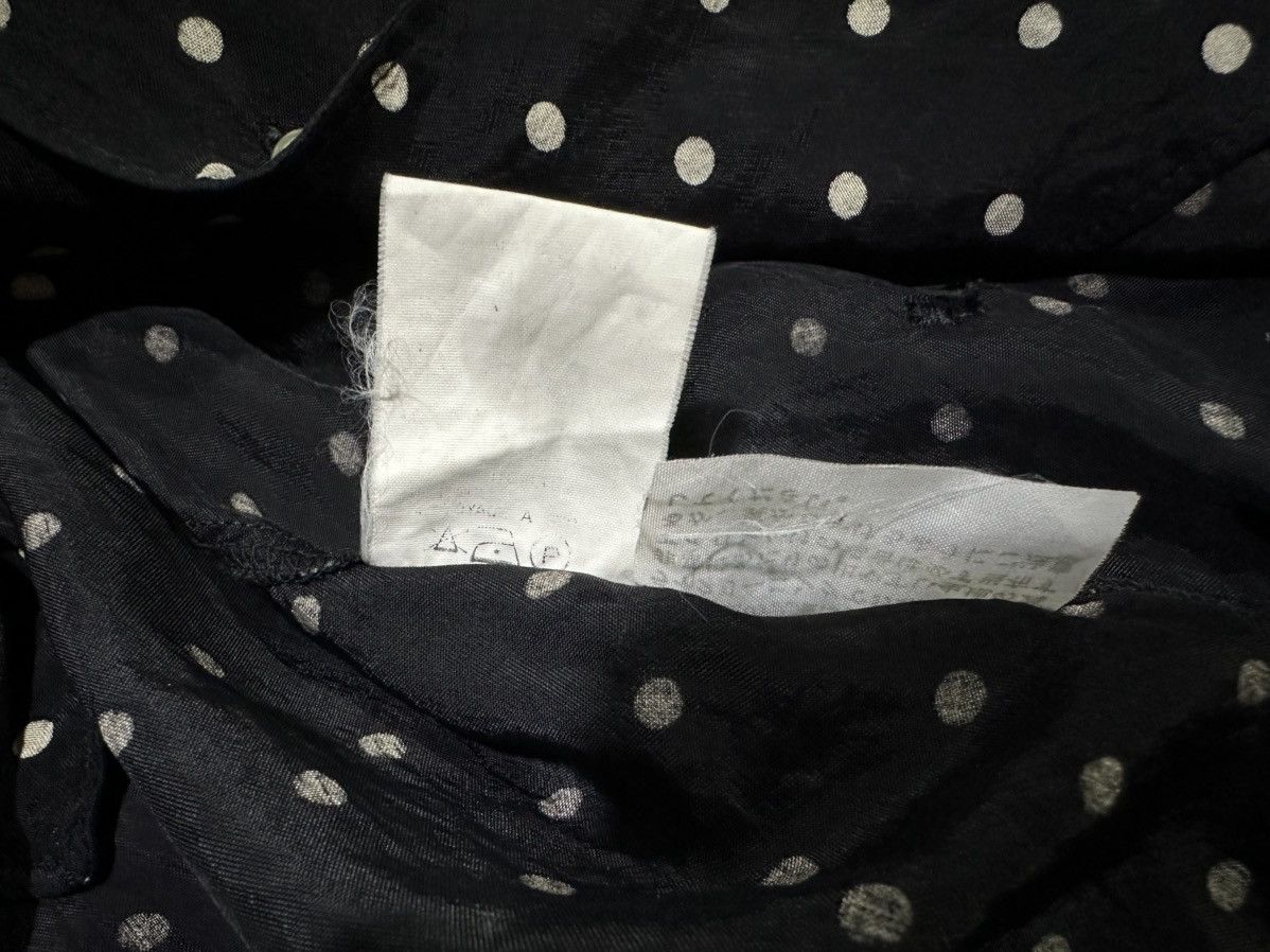 Comme des Garcons 🔥90s Archived Robe De Chambre Comme Des Garcons Dot Shirt Size US XXL / EU 58 / 5 - 8 Thumbnail