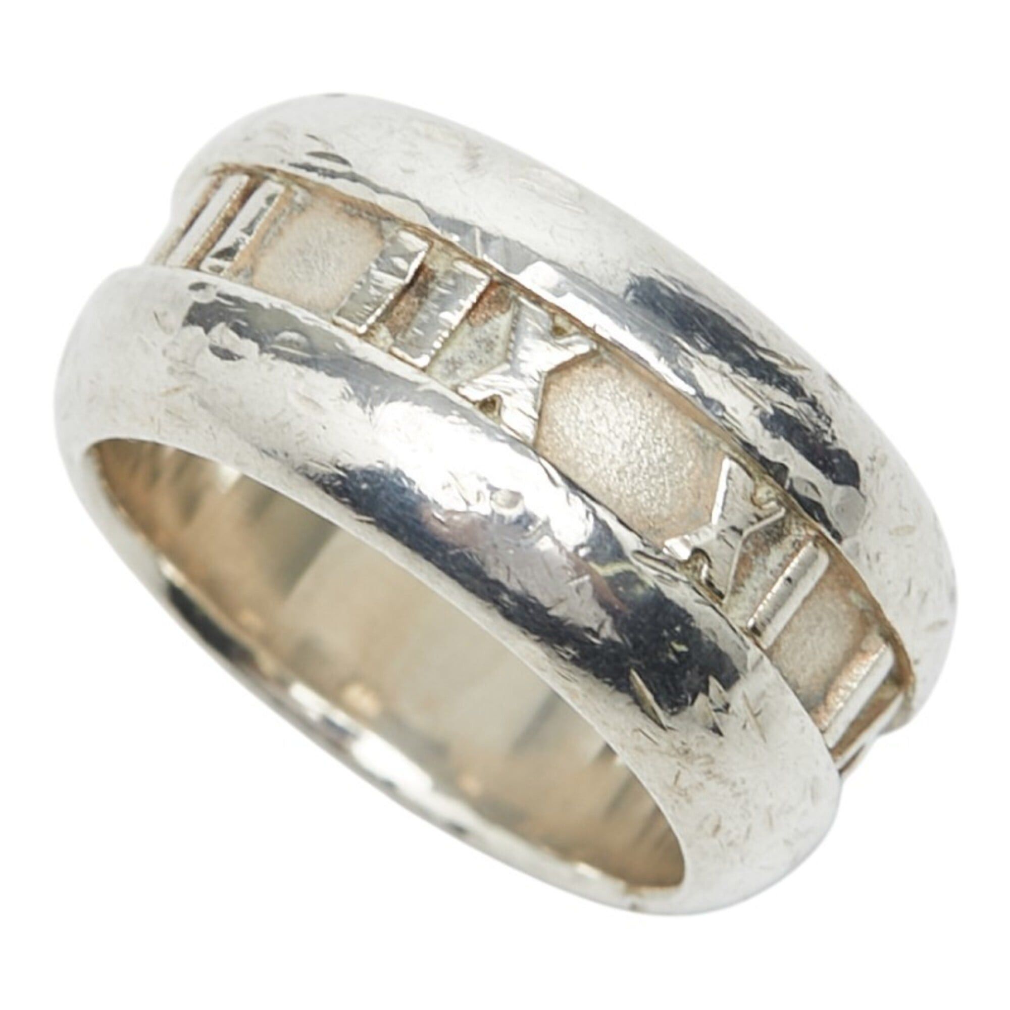 Tiffany & Co. Tiffany & Co. Atlas Wide Ring, Sterling Silver (SV925), Women's Ring. Size ONE SIZE - 1 Thumbnail
