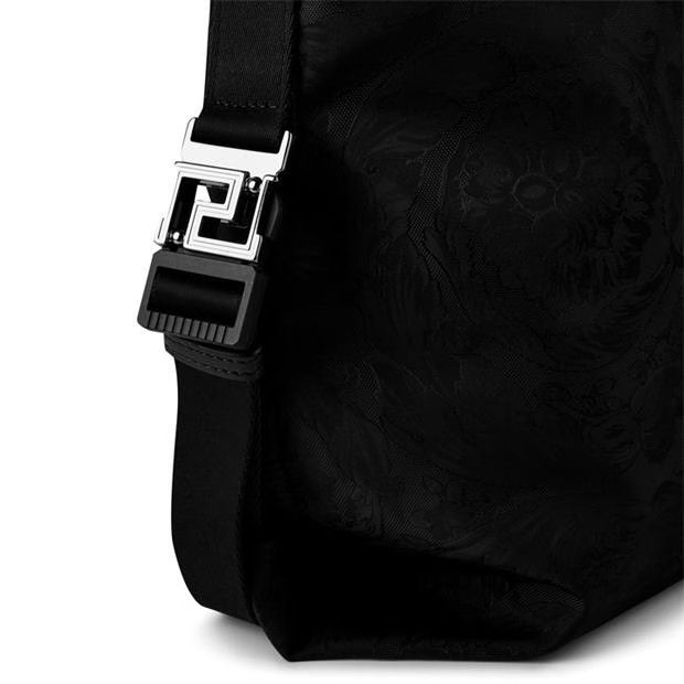 Versace o1g2r1mq0824 Size: OS / Barocco Large Tote Bag in Black Size ONE SIZE - 3 Thumbnail