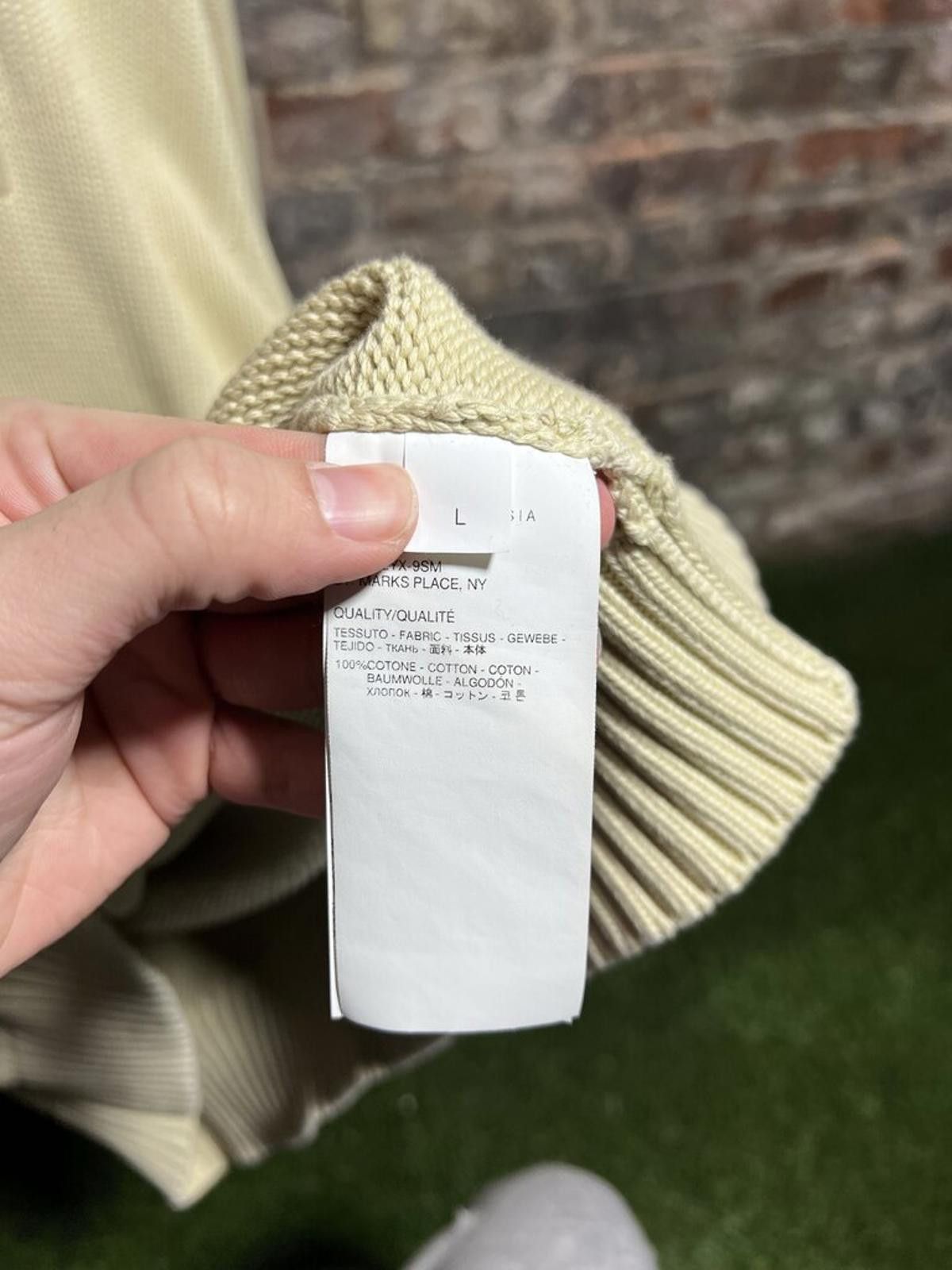 Alyx Alyx 22 Knitted Hoodie Cream Sz. L Size US L / EU 52-54 / 3 - 4 Thumbnail