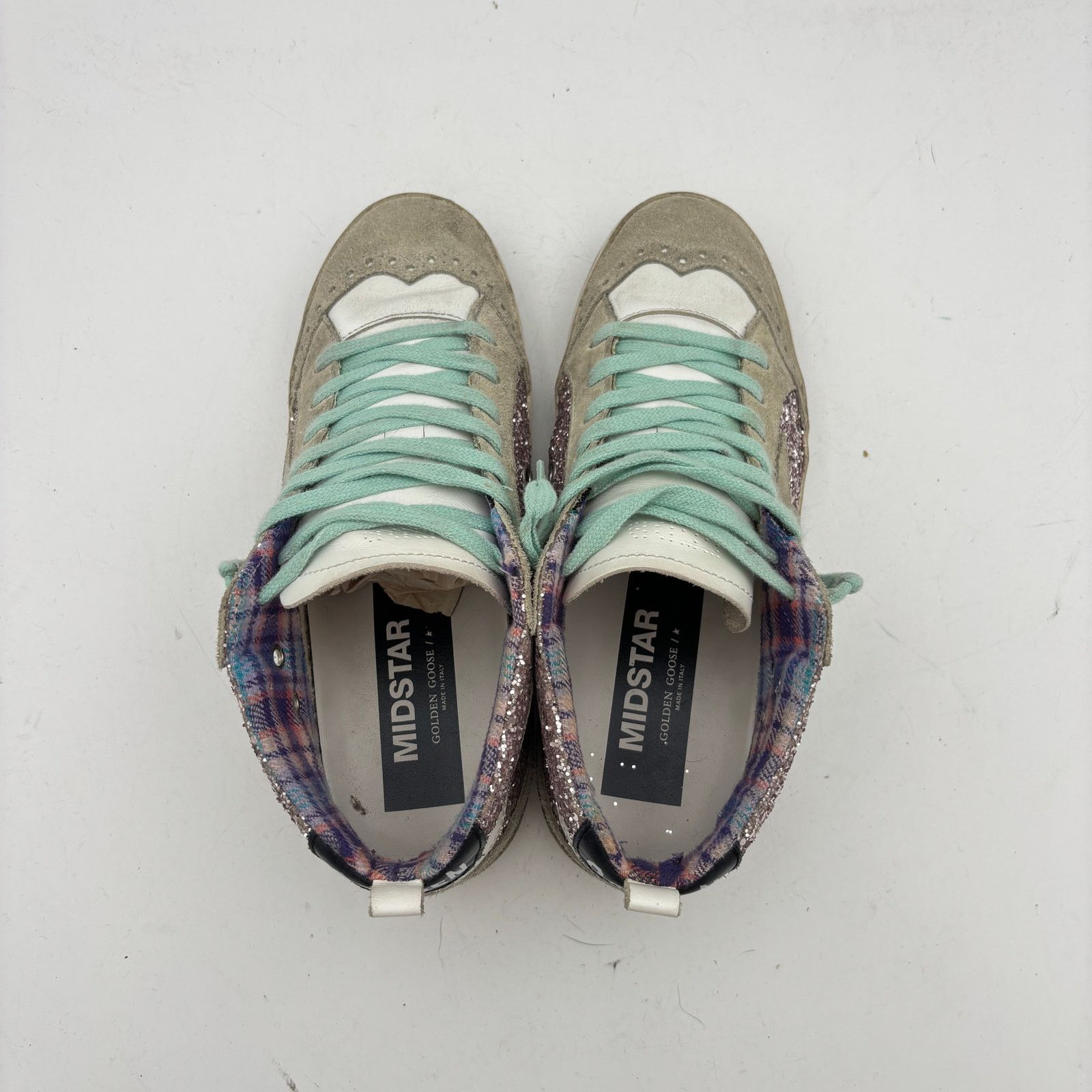 Golden Goose Golden Goose Glitter Midstar Shoes Sneakers Women's 37 US 7 Size US 7 / IT 37 - 6 Thumbnail