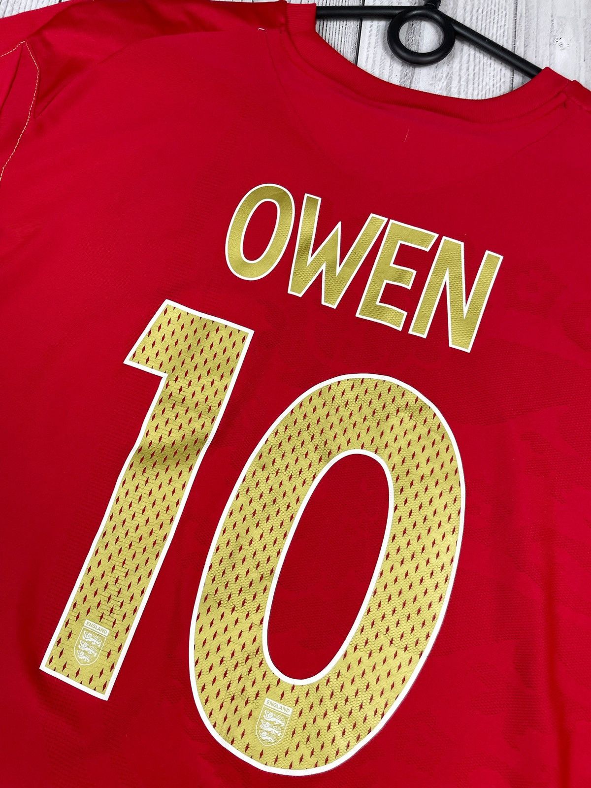 Umbro Vintage umbro England soccer jersey 10 Owen size XXXL Size US XXL / EU 58 / 5 - 8 Thumbnail