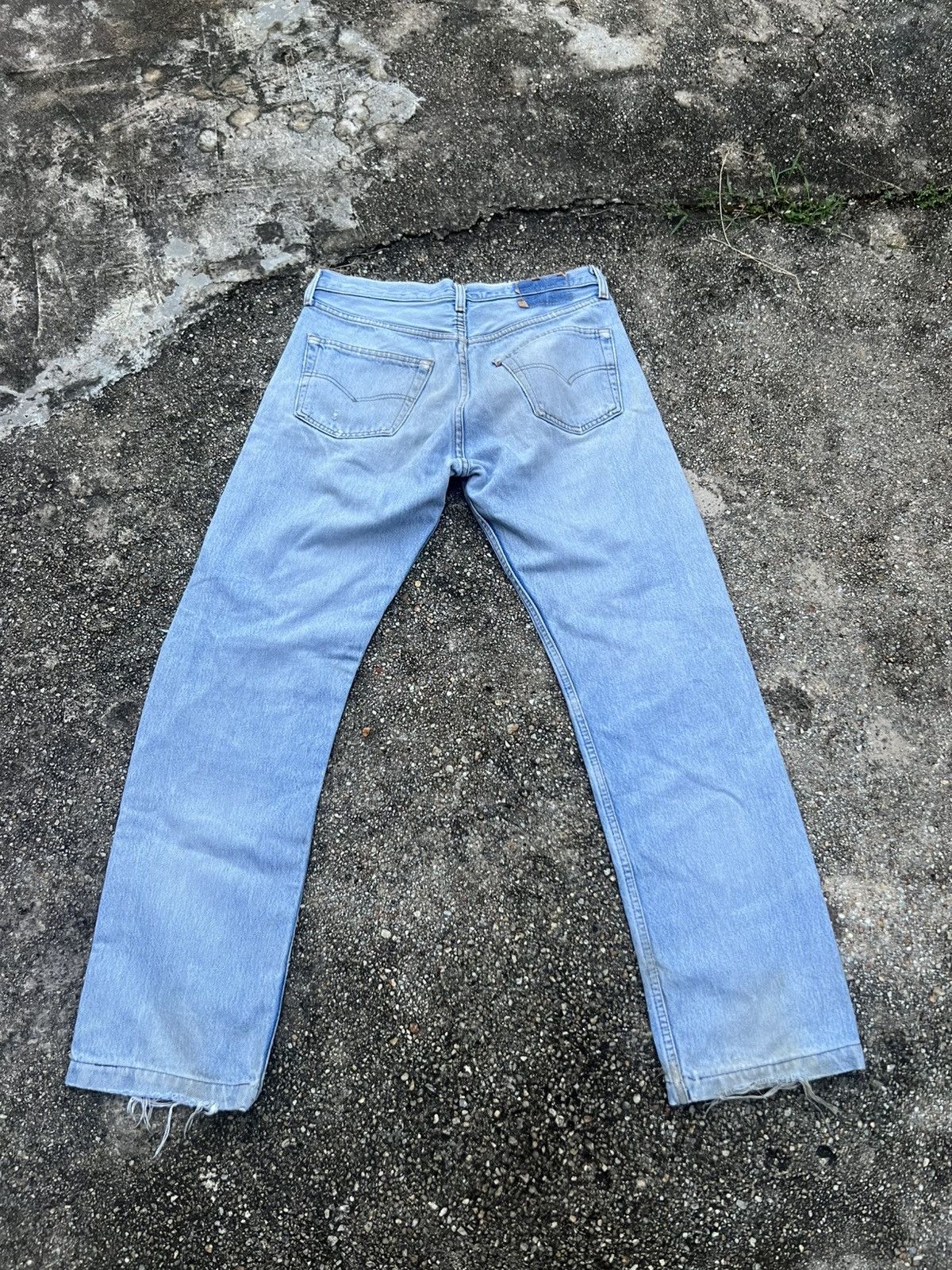 Levi's Vintage Distressed Levis Denim Size US 31 - 2 Thumbnail
