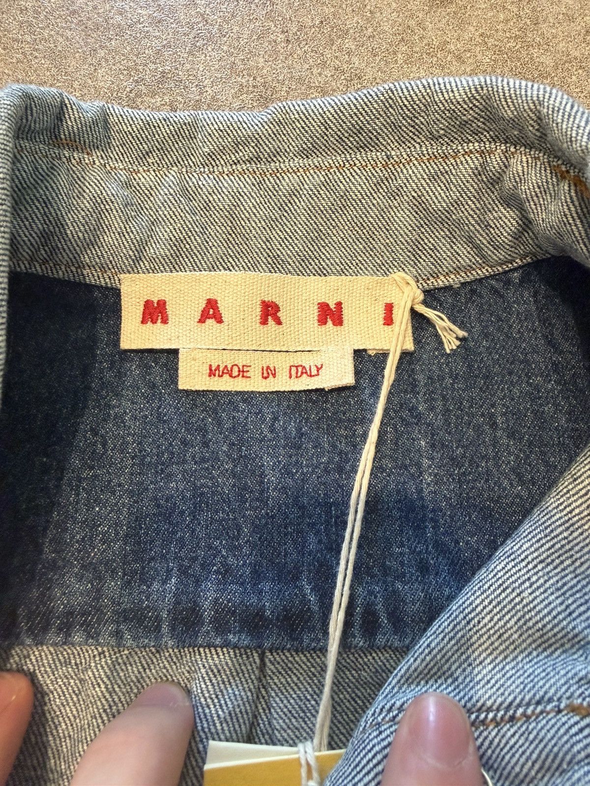 Marni Marni Denim Jacket Size M / US 6-8 / IT 42-44 - 4 Thumbnail