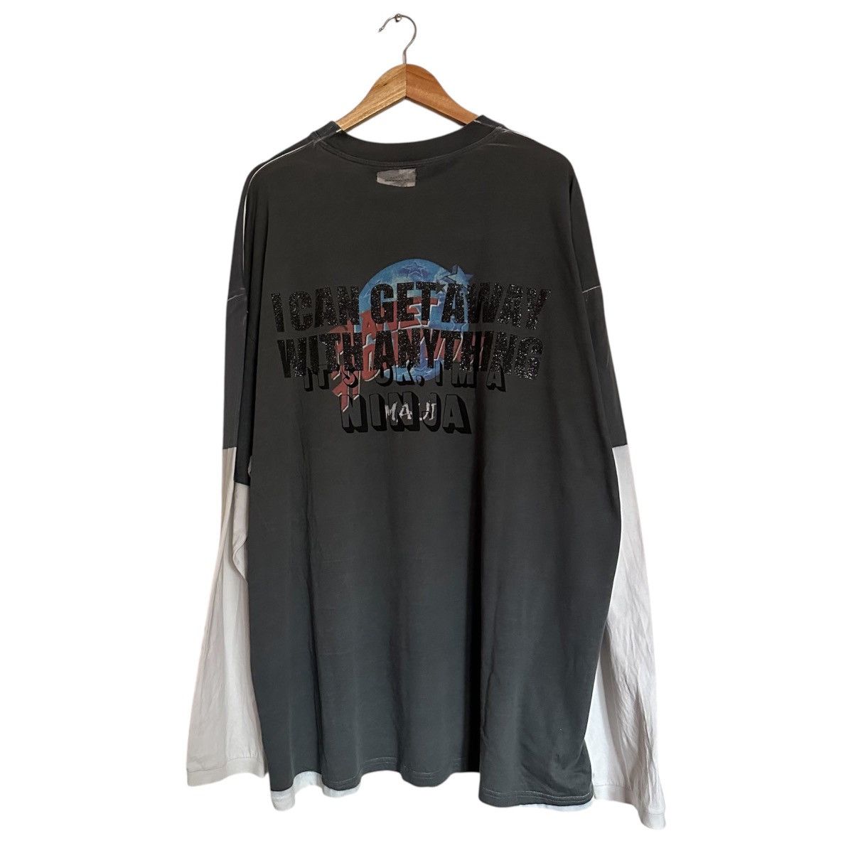 Vetements Vetements 98% Naughty 2% Angel Trompe L’oeil Longsleeve Tee Size US L / EU 52-54 / 3 - 2 Thumbnail