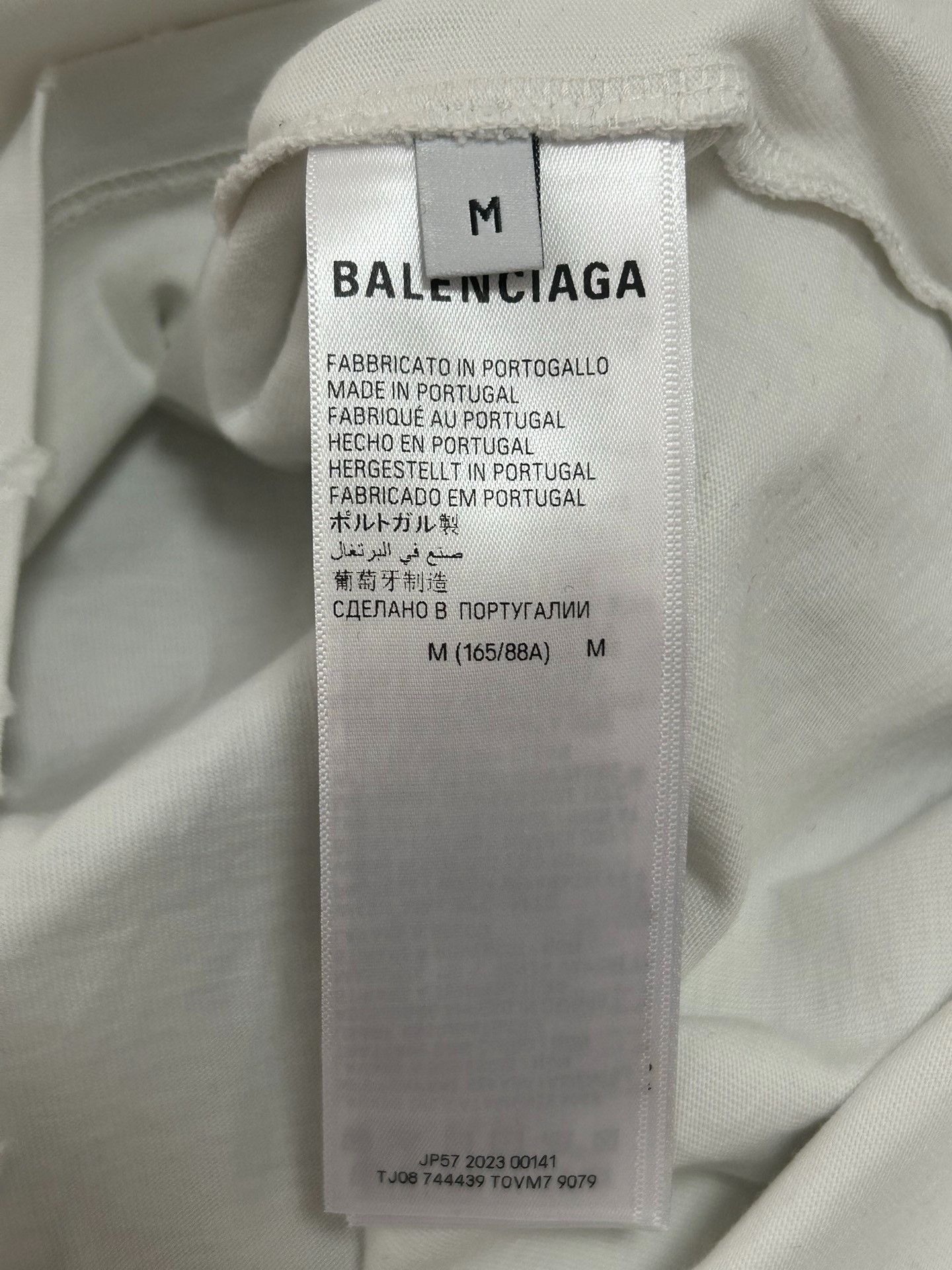 Balenciaga Balenciaga Tanabata Love Embroidered Small Logo Short Sleev Size US M / EU 48-50 / 2 - 5 Thumbnail