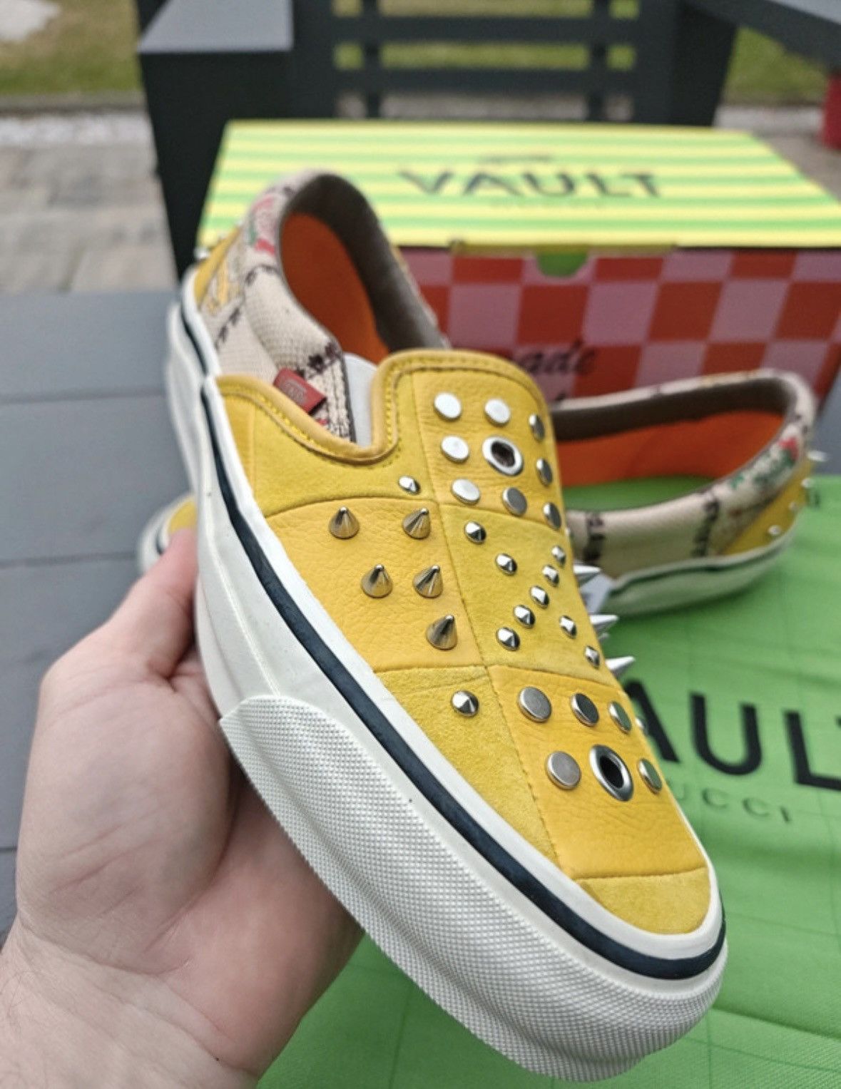Other Gucci x Vans Vault Slip On OG Studded Patchwork US 10 Size US 10 / EU 43 - 11 Thumbnail