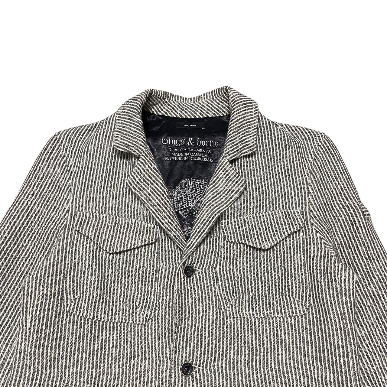 Wings + Horns Wings + Horns Hickory Wool Jacket Size US XS / EU 42 / 0 - 2 Thumbnail