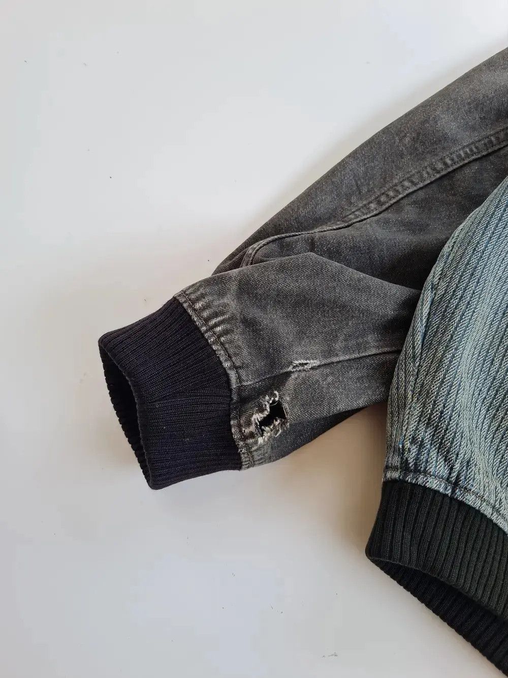 Japanese Brand Vintage Denim Jacket Fittz - L Size US L / EU 52-54 / 3 - 6 Thumbnail