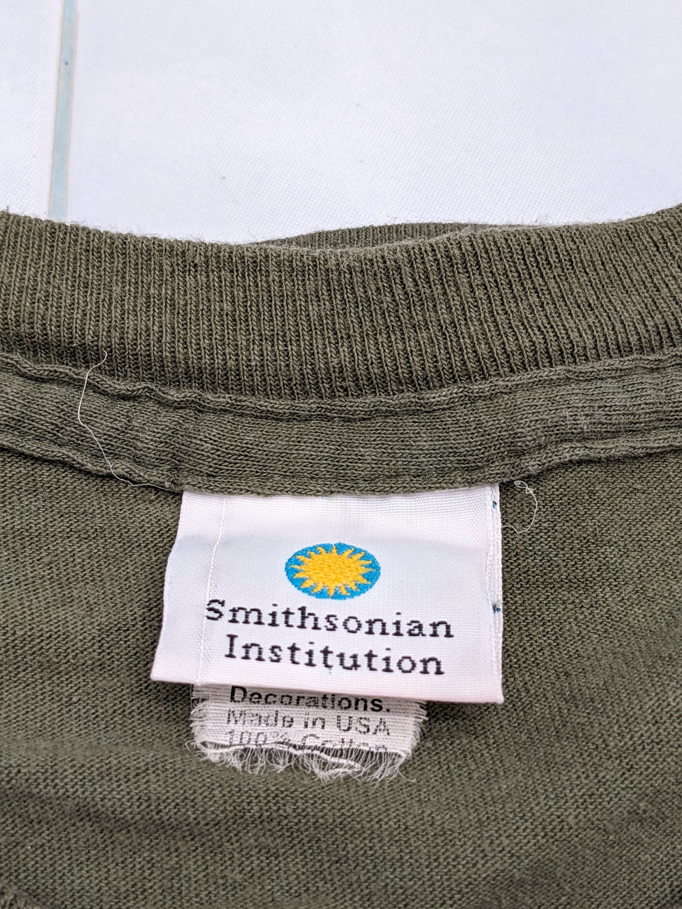 Vintage VINTAGE Smithsonian Institution Nation Air Space Size US M / EU 48-50 / 2 - 9 Thumbnail