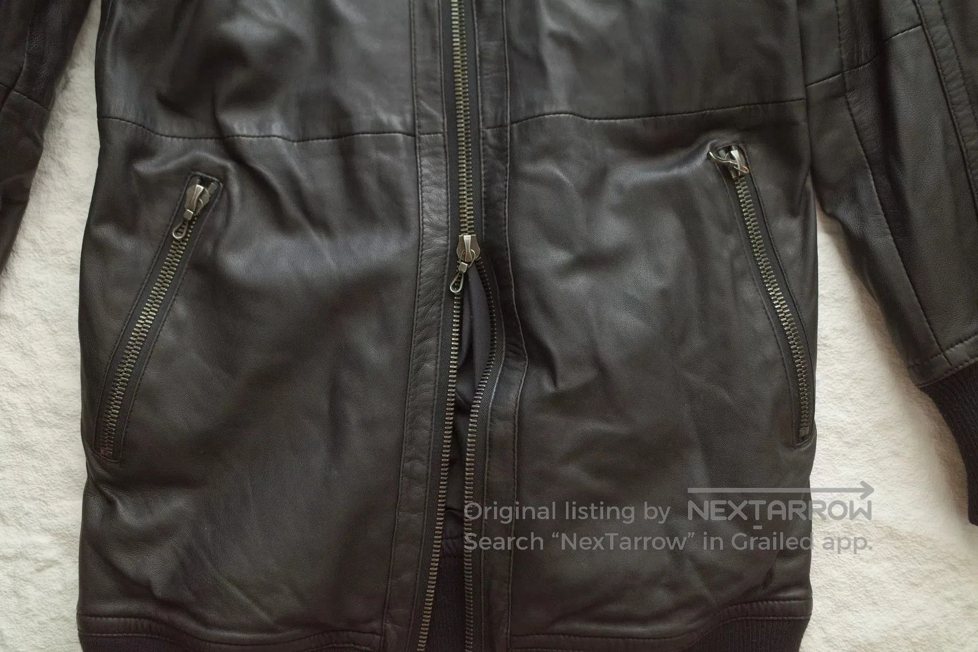 Shellac Shellac Japanese Sheepskin Leather Jacket. Size US S / EU 44-46 / 1 - 4 Thumbnail