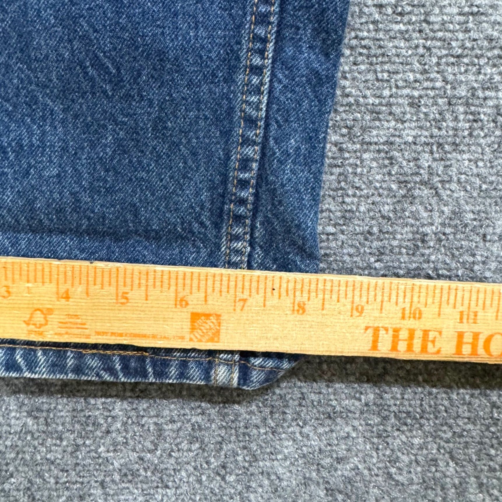 Denime VINTAGE Levis Jeans 540 Relaxed Dark Washed Denim 36x32 Orange Tab Men’s 90s Clothing Mens Jeans Size US 36 / EU 52 - 6 Thumbnail