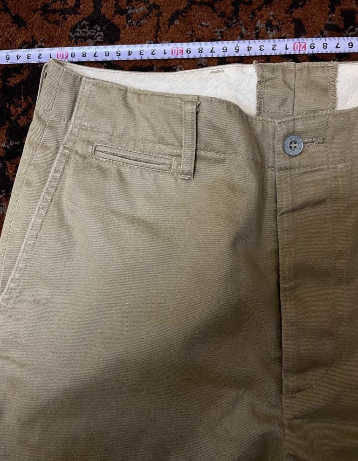 At Last & Co AT LAST & CO. Khaki Casual Pants. Size US 34 / EU 50 - 3 Thumbnail