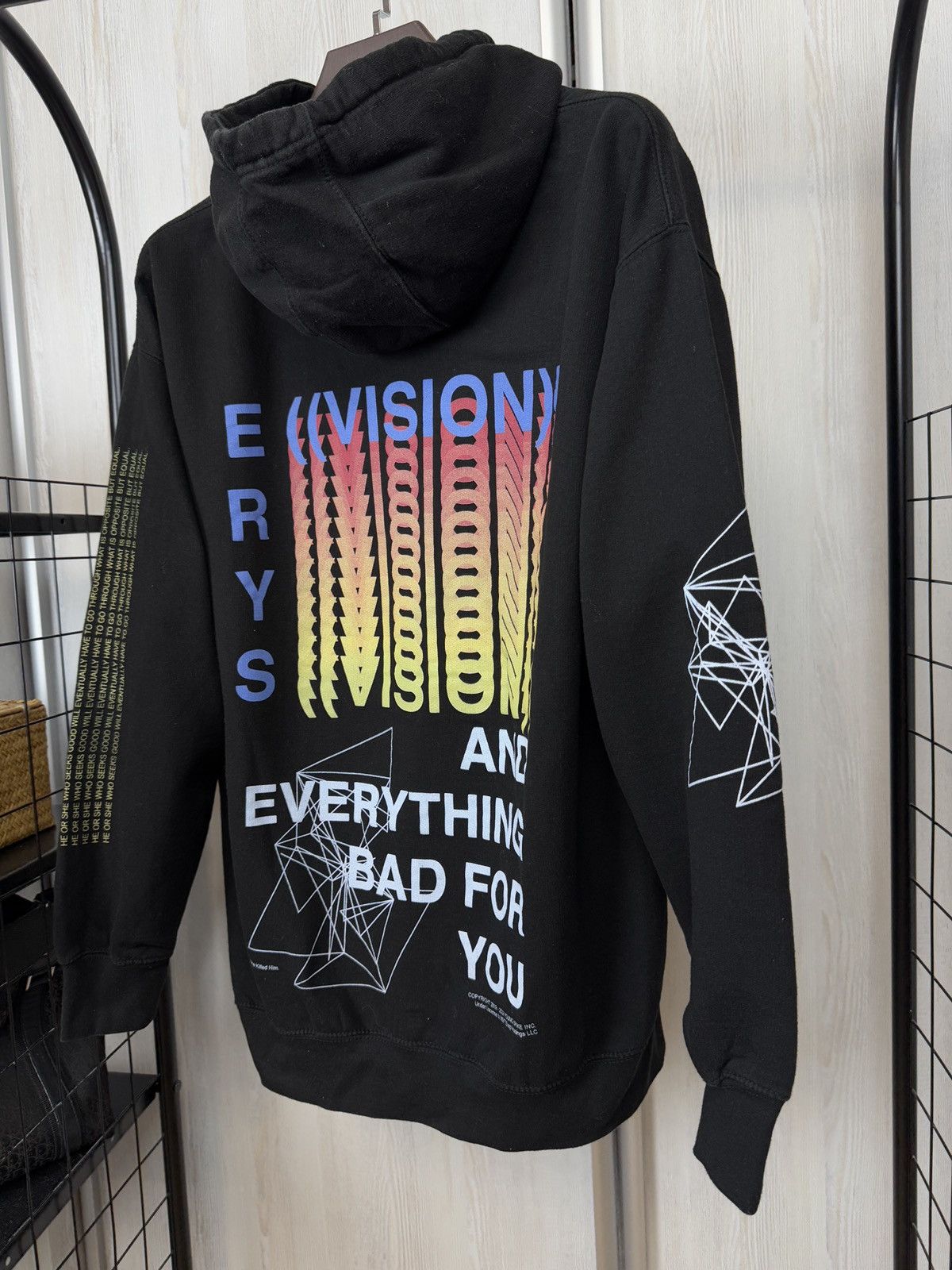 Band Tees Jaden Smith X MSFTSrep SYRE/ERYS Vision Album Tour Hoodie Size US XL / EU 56 / 4 - 8 Thumbnail