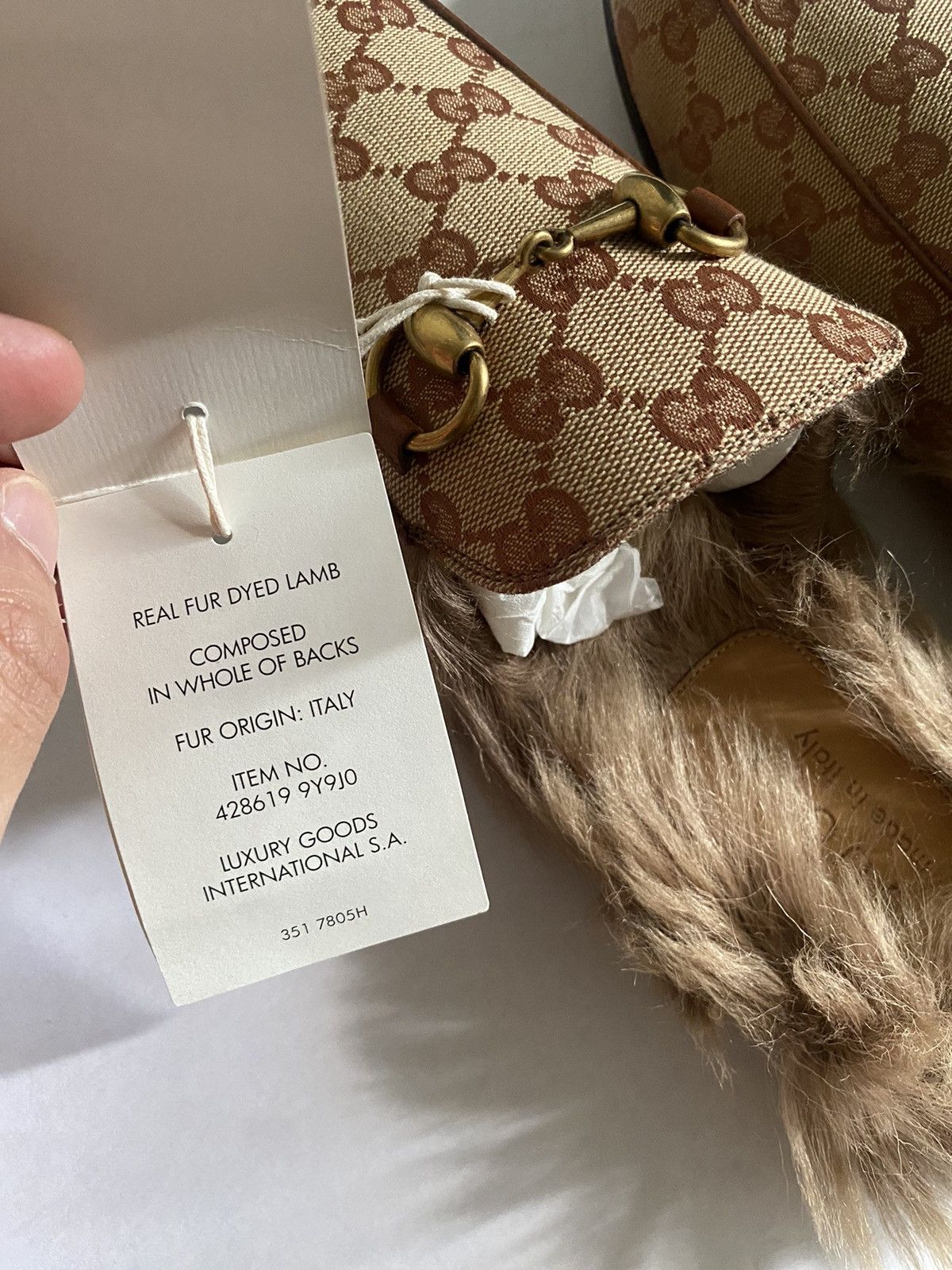 Gucci Gucci Princetown GG Canvas slipper Size US 8 / EU 41 - 3 Thumbnail