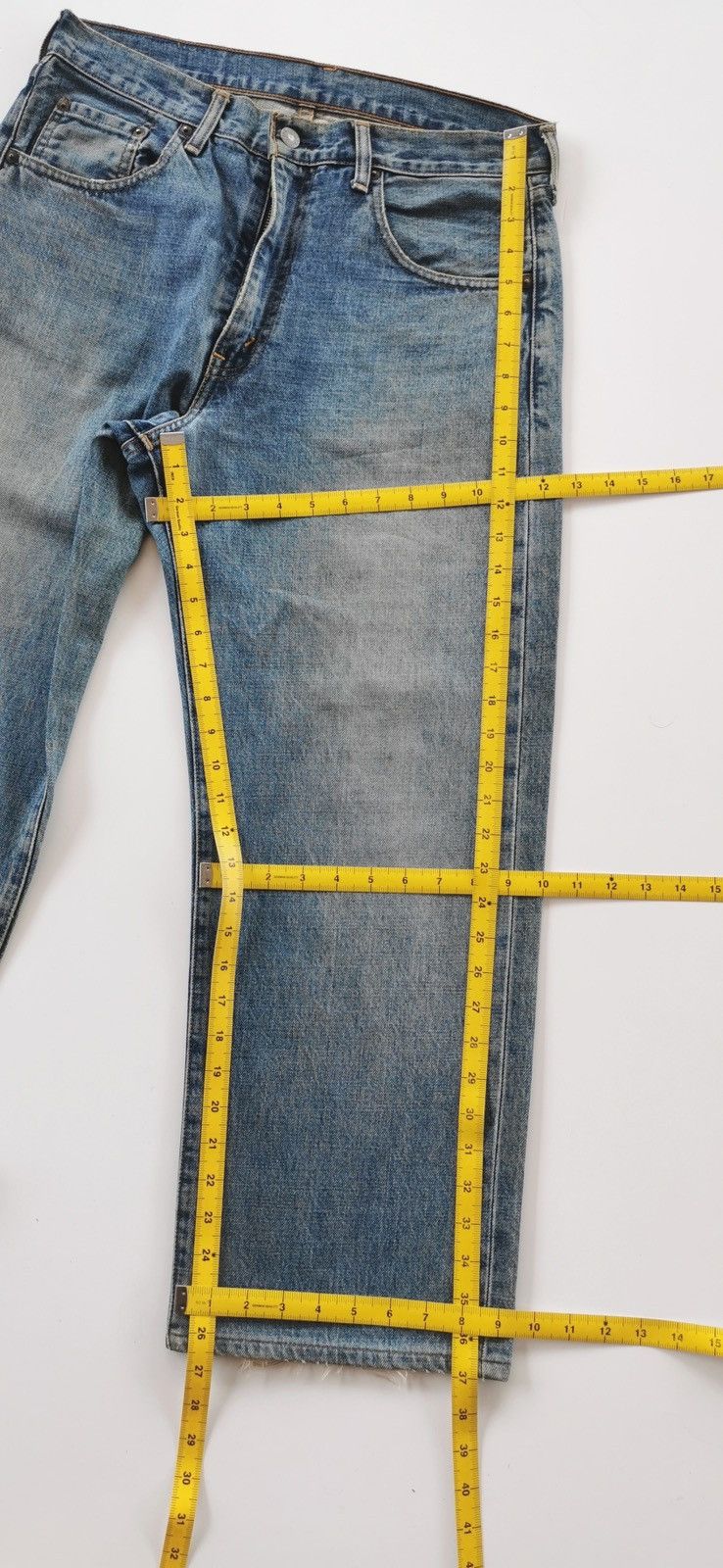 LVC × Levi's × Levi's Vintage Clothing Vintage Levis 504Z - XX Selvedge Jeans Size US 32 / EU 48 - 13 Thumbnail