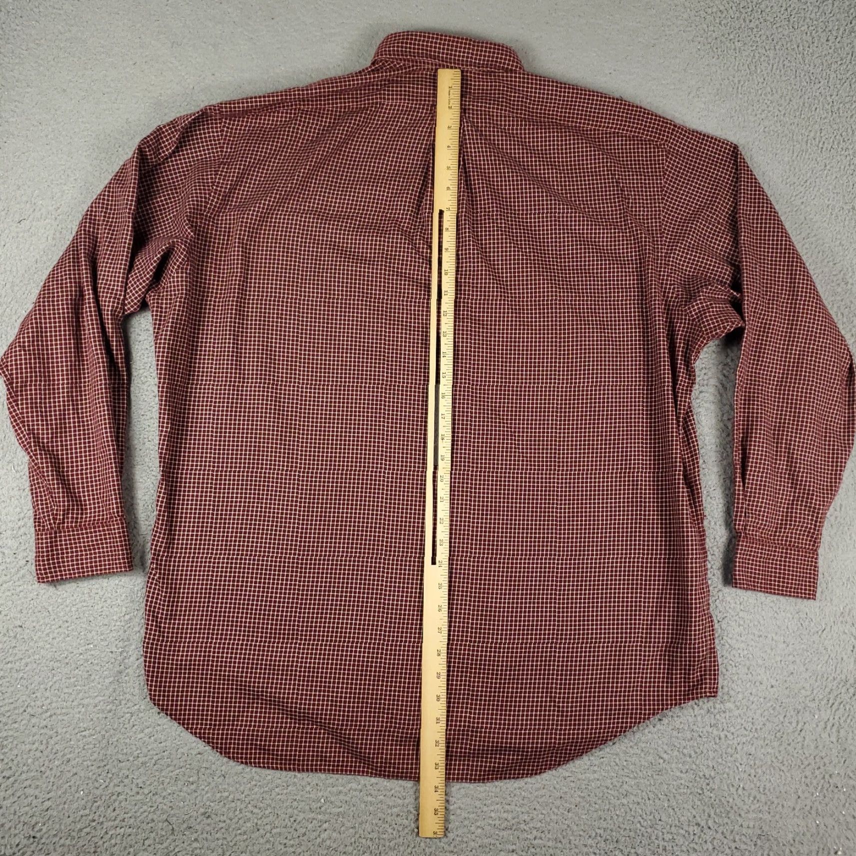 Ralph Lauren Ralph Lauren Casual Button-Up Shirt Mens XL Red Check Long Sleeve Size US XL / EU 56 / 4 - 5 Thumbnail