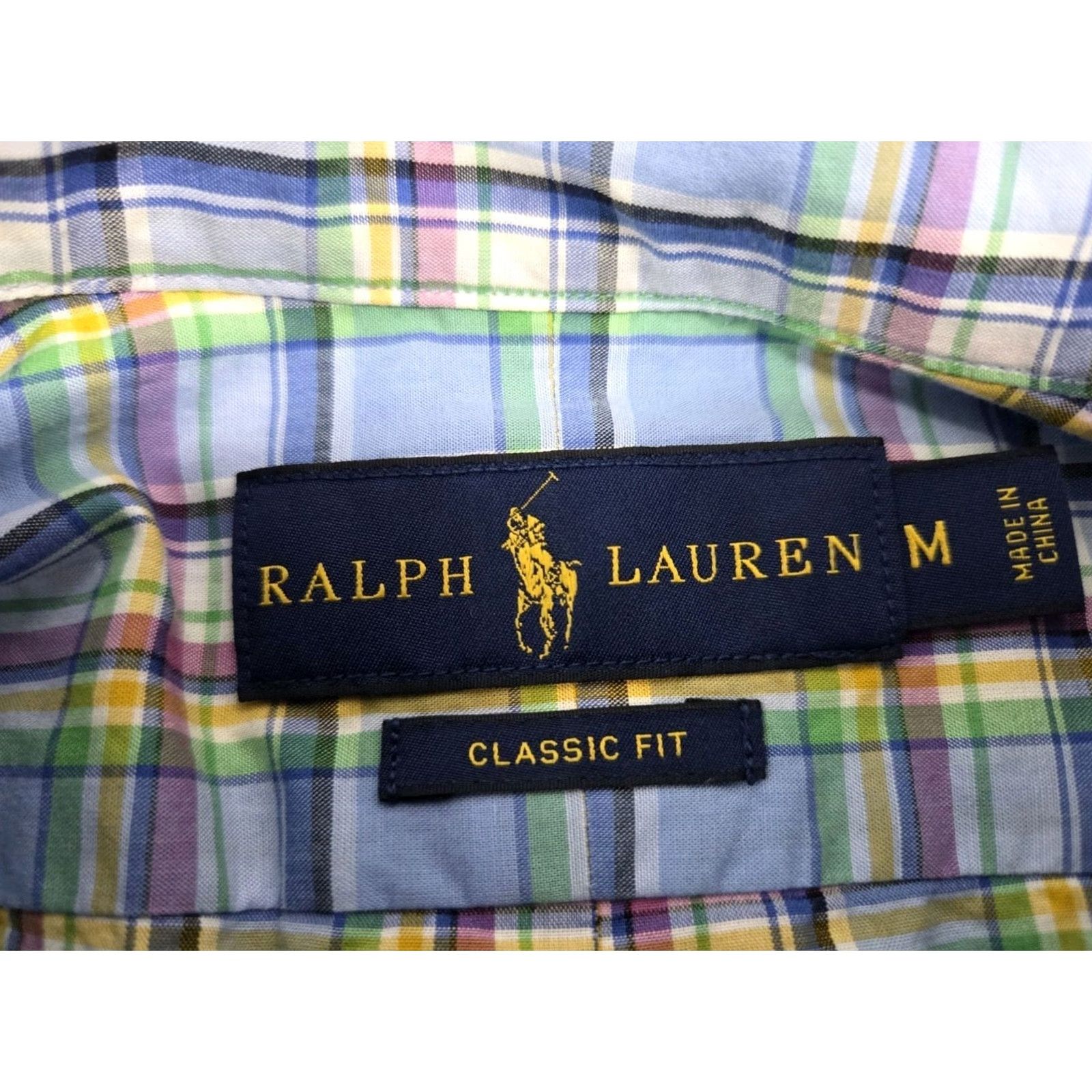 Ralph Lauren Ralph Lauren Mens Button-Up Classic Fit Shirt Plaid Long Sleeve Multicolor Size L Size US M / EU 48-50 / 2 - 3 Thumbnail