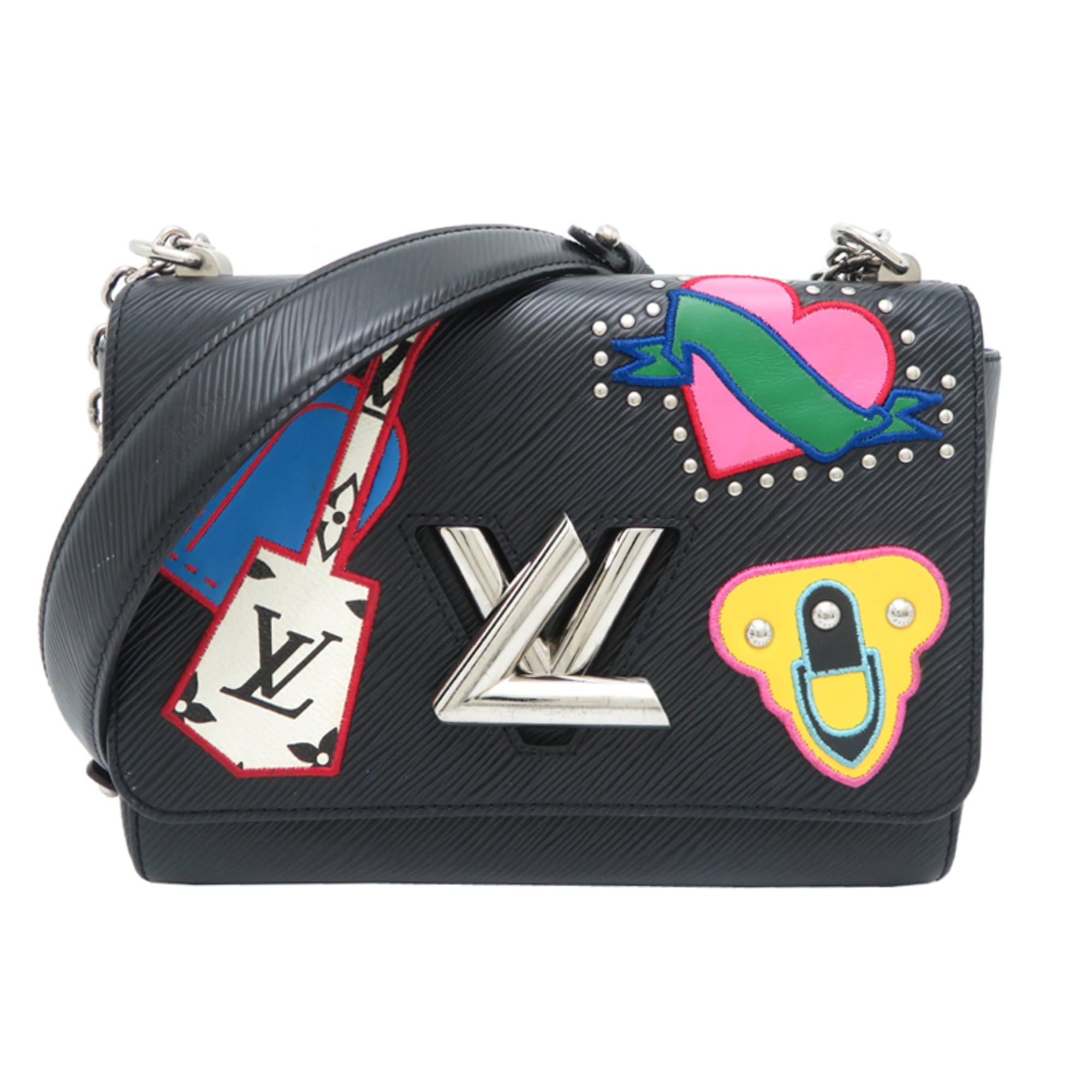 Louis Vuitton Louis Vuitton Twist MM Women's Shoulder Bag M52699 Epi Noir (Black) Size ONE SIZE - 1 Thumbnail