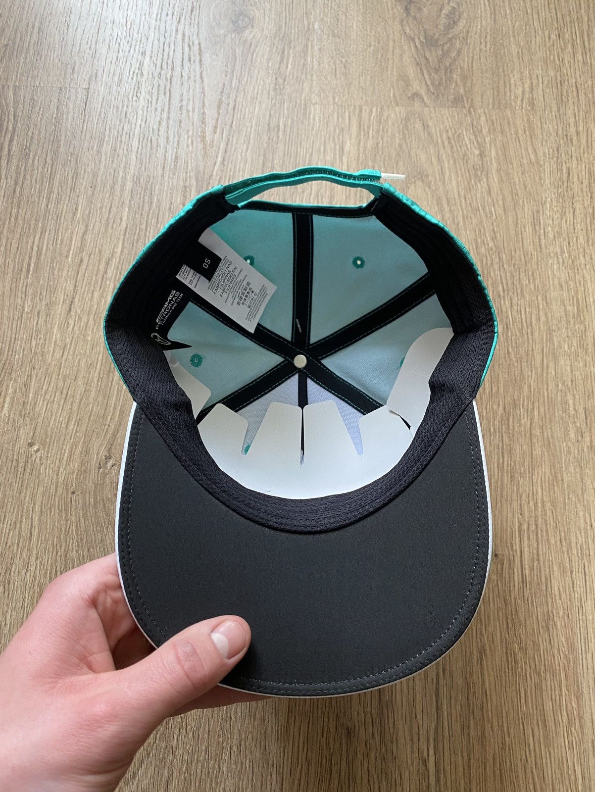 Formula 1 × Mercedes-Benz Lewis Hamilton Mercedes AMG Petronas F1 Cap Signature❗️NEW❗️ Size ONE SIZE - 8 Thumbnail