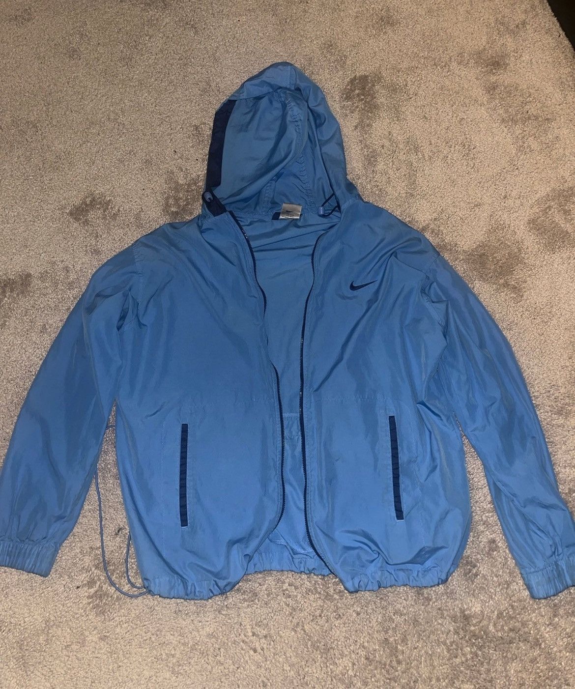 Nike × Vintage Vintage light blue Nike jacket Size US S / EU 44-46 / 1 - 1 Thumbnail