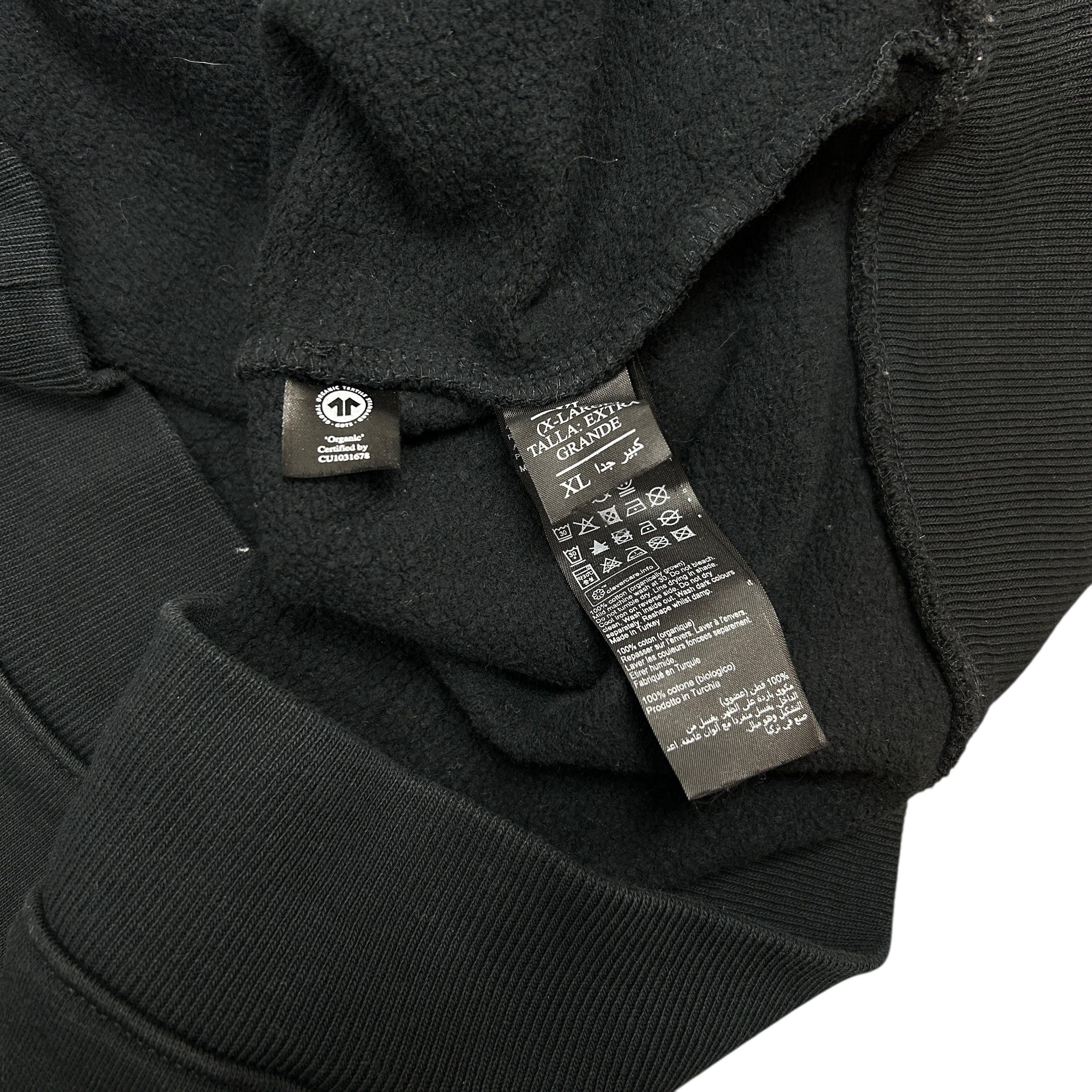 Allsaints Allsaints Chunky Heavy Oversized Pinup Hoodie Black XL Size US XL / EU 56 / 4 - 6 Thumbnail