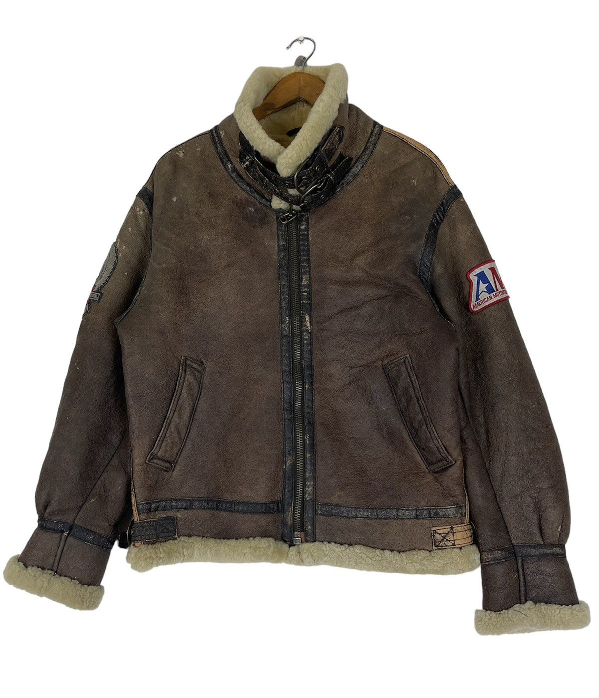 Flight Club TYPE AITOZ CORP FLIGHT GARMENT LEATHER JACKET Size US M / EU 48-50 / 2 - 2 Thumbnail
