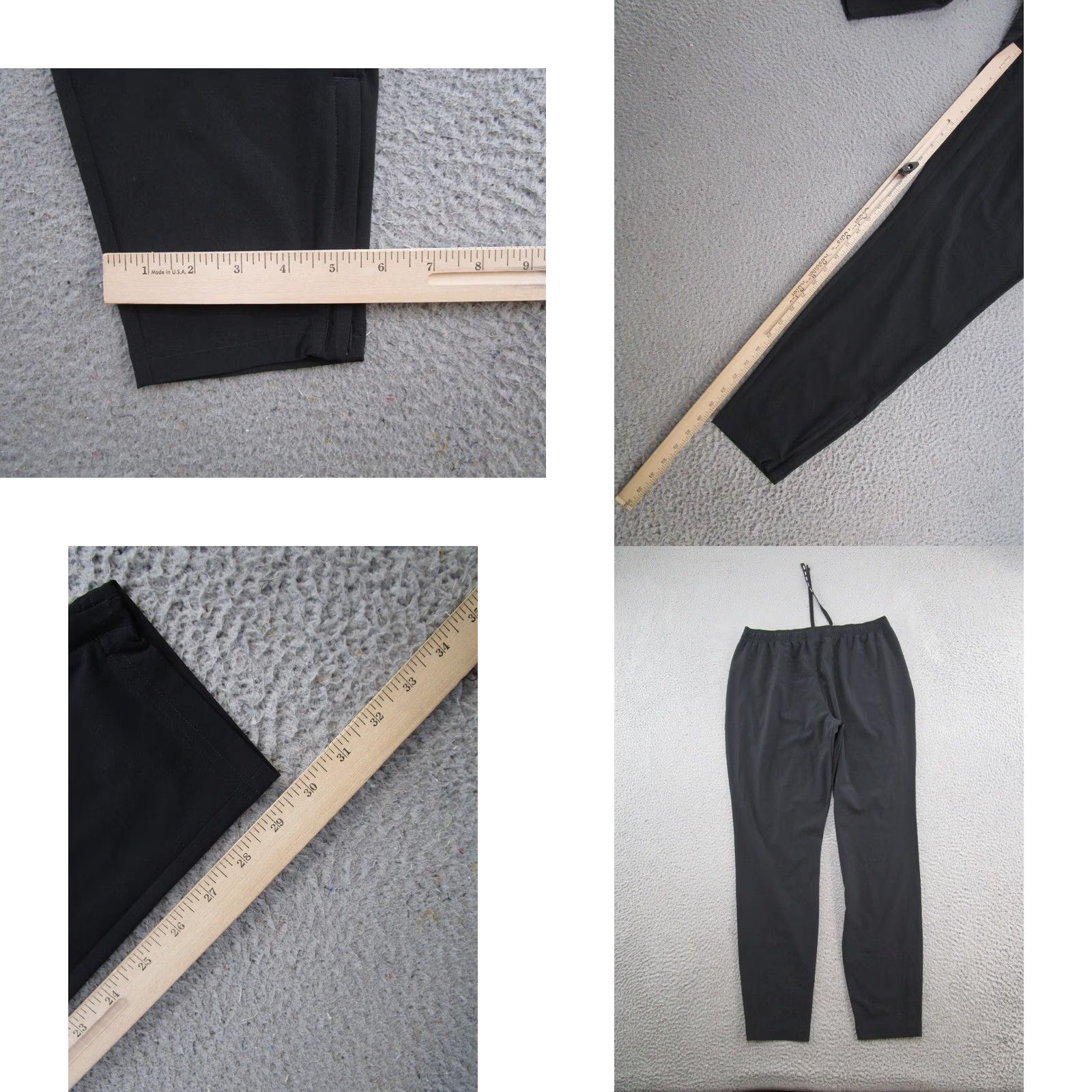 Gymshark Gymshark Men’s Athletic Sweat Pants L Black Drawstring - Jogger, Pockets, Tapered Fit, Activewear, Gym & Training, Regular Size Size US 33 - 8 Thumbnail