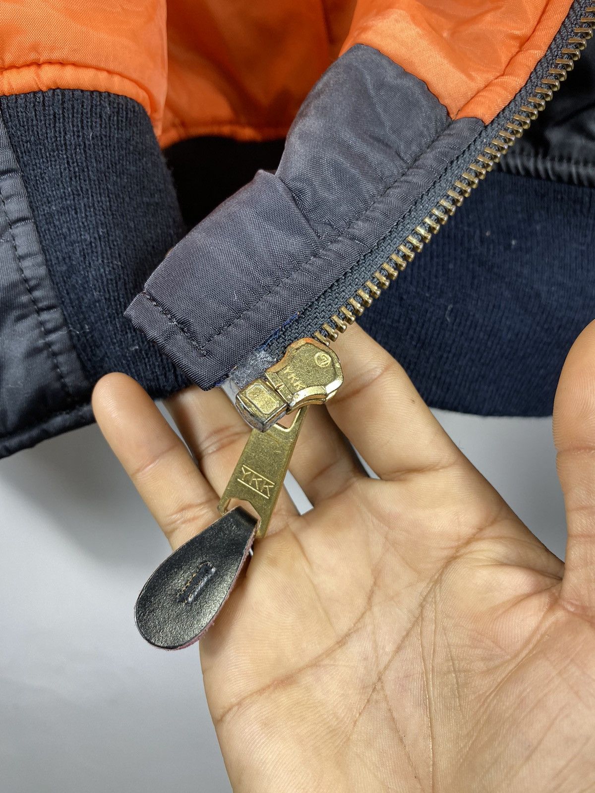 Vintage MA 1 Machope Bomber Flight Jacket