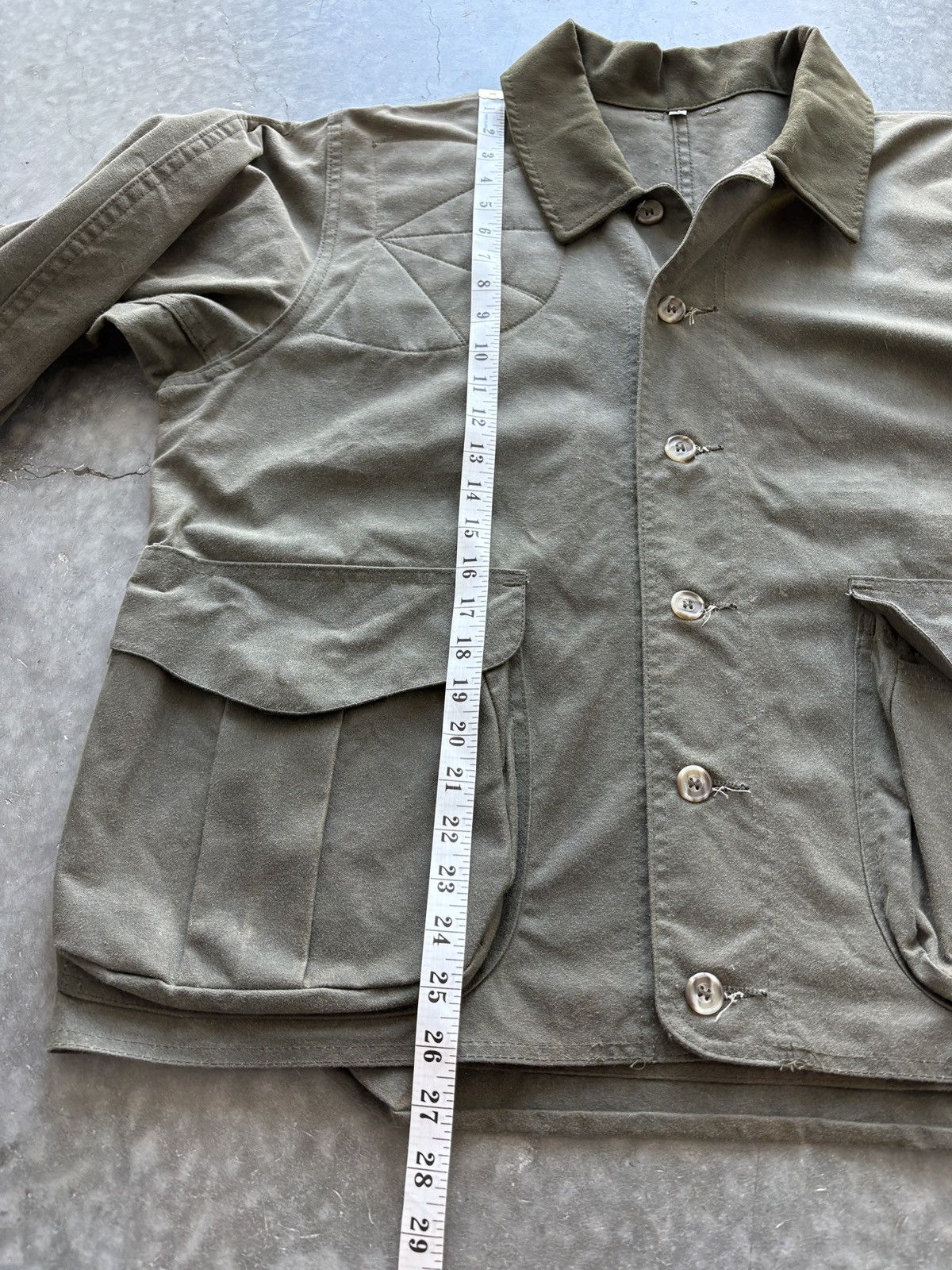 Filson Vintage 90s Filson Waxed Tin Cloth Hunting Jacket Style 422 Size US L / EU 52-54 / 3 - 14 Thumbnail