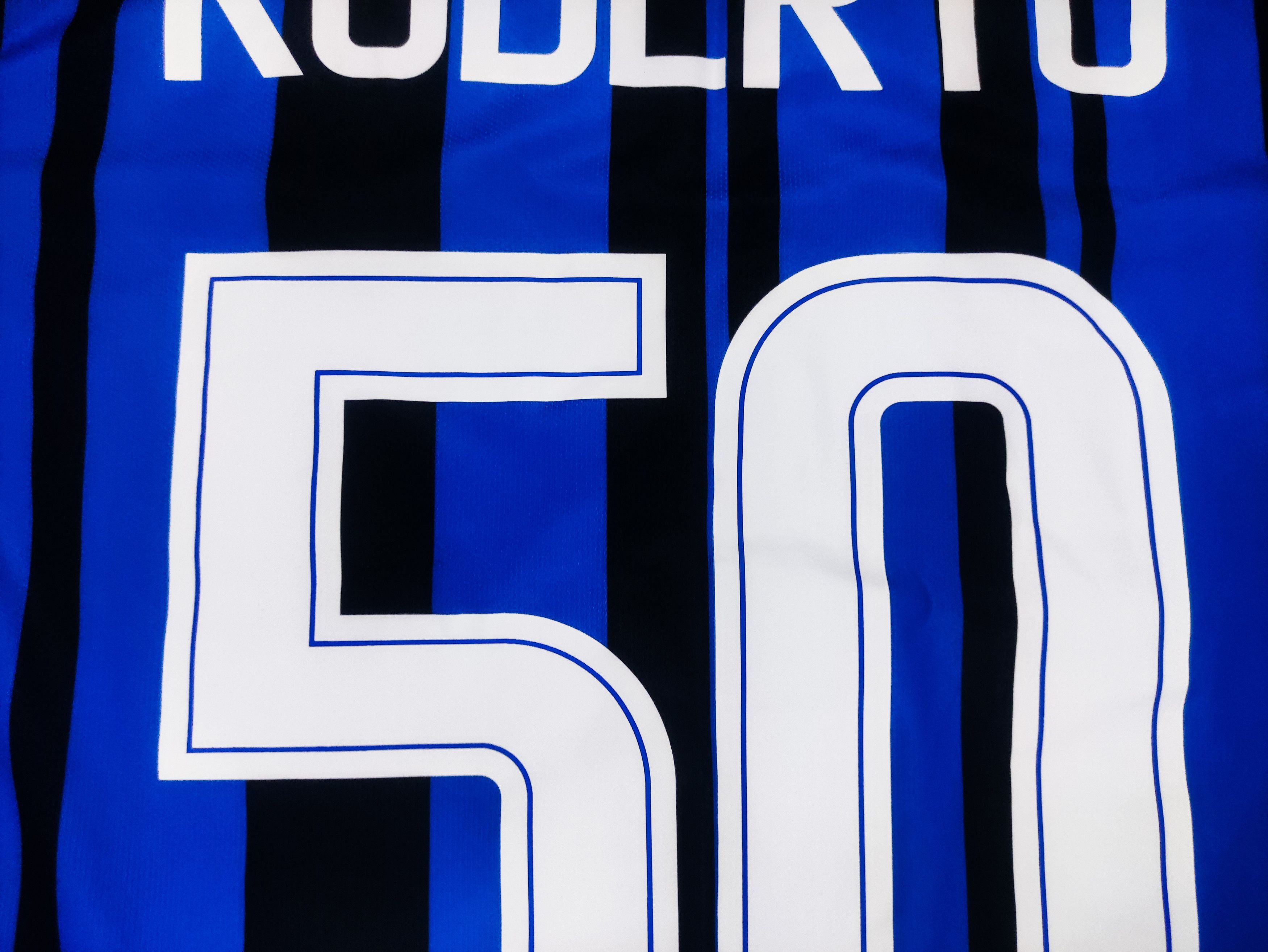 Nike Roberto #50 Inter Milan 2017 2018 Nike Home Shirt Size US M / EU 48-50 / 2 - 12 Thumbnail