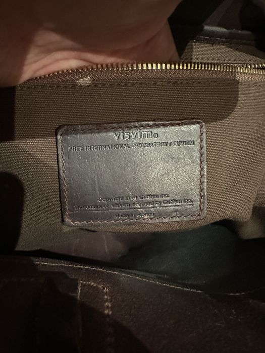 Visvim Rare Visvim Satchel Mail Bag John Mayer | Grailed