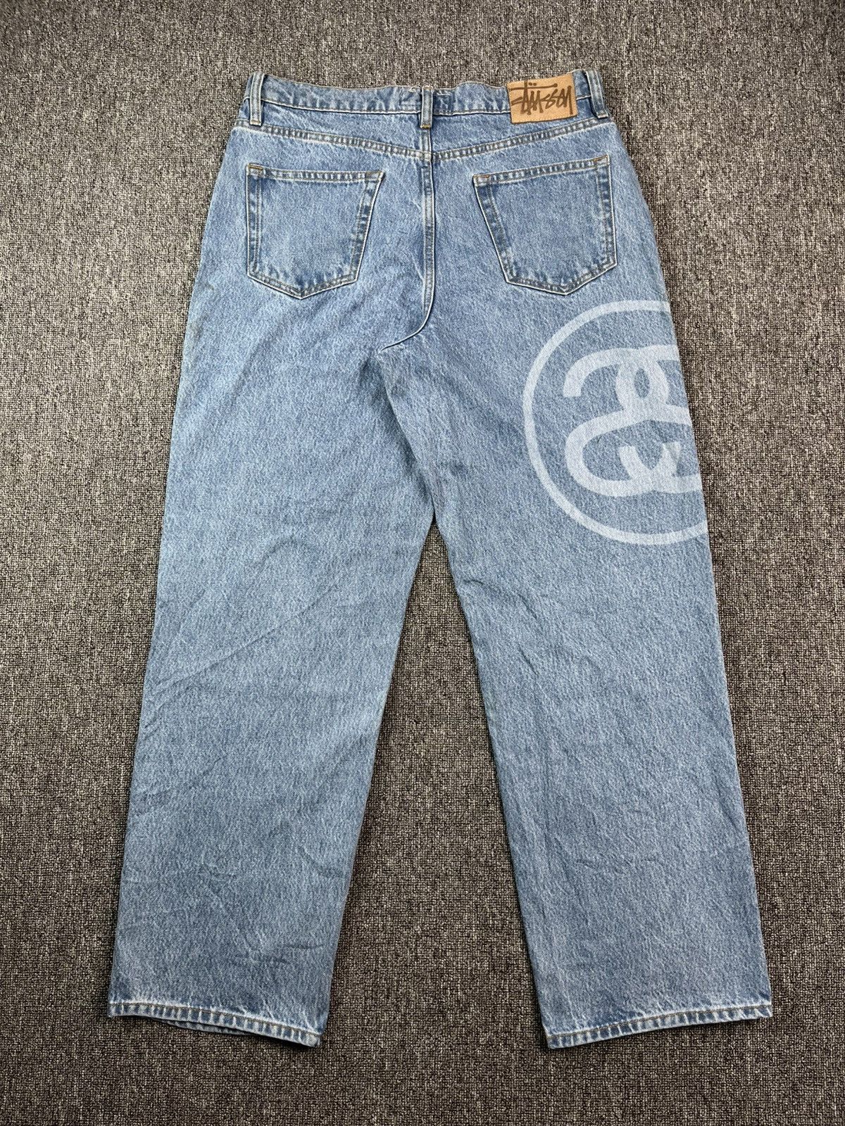 Stussy Stussy big ol double SS jeans Size US 30 / EU 46 - 3 Thumbnail