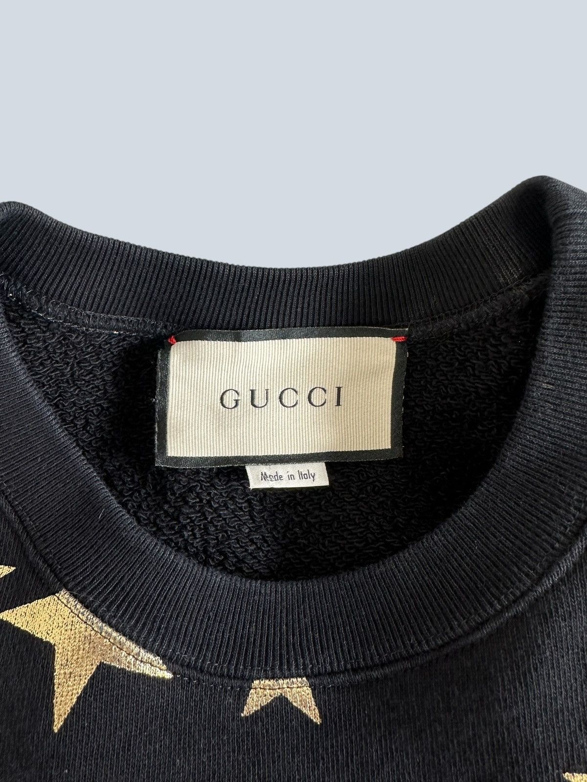 Gucci Gucci star print cotton crewneck sweatshirt, M. Size US M / EU 48-50 / 2 - 4 Thumbnail