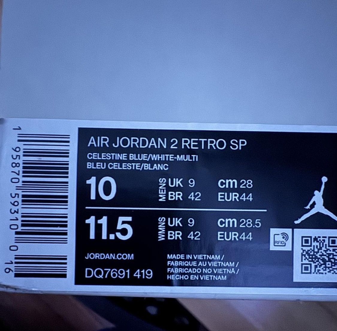 Jordan Brand J balvin air jordan 2 Size US 10 / EU 43 - 9 Thumbnail