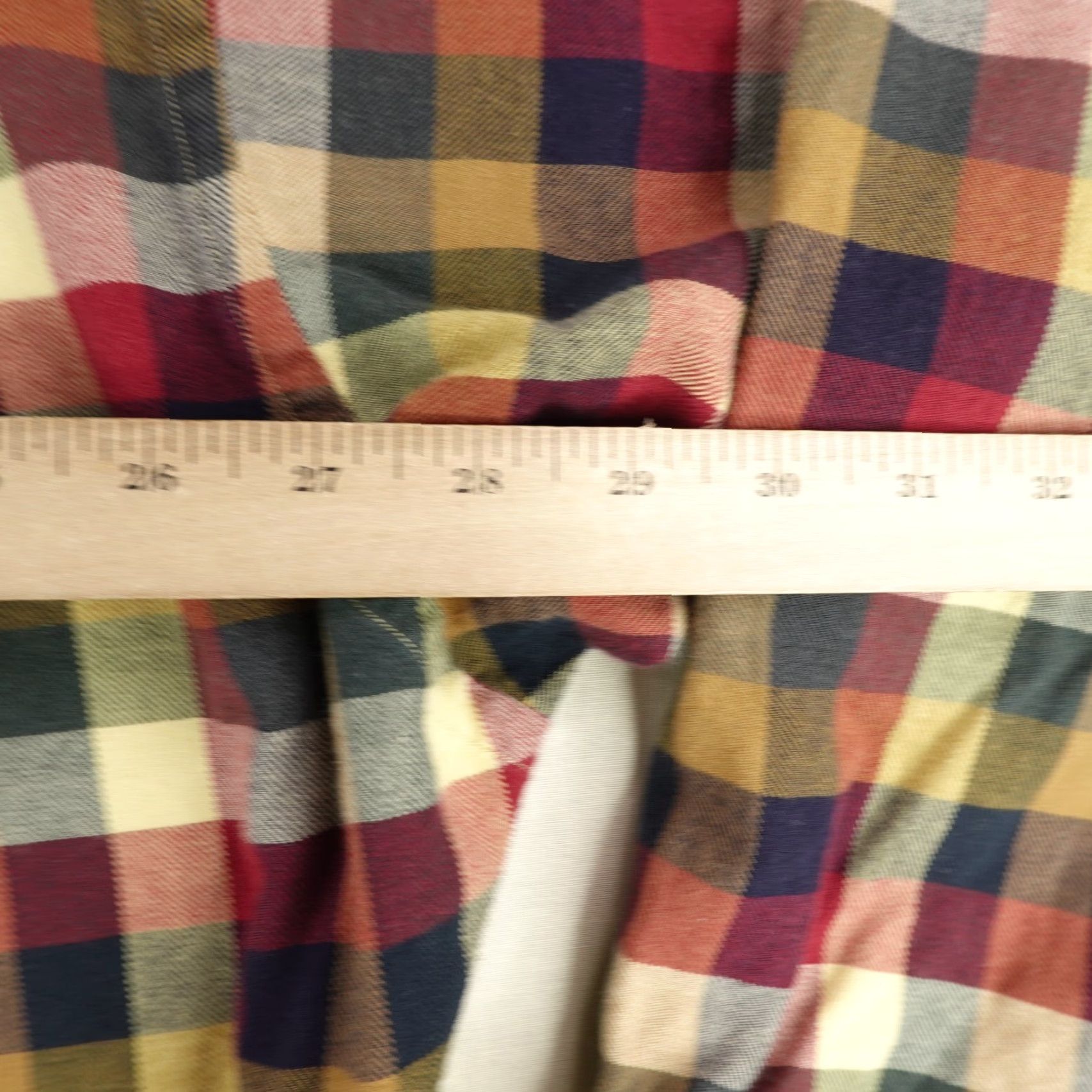 Vintage VINTAGE Viyella Shirt Mens 2XL Plaid Flannel Button-Up Wool Blend Red White Green Cotton Button-Down Collared Long Sleeve Regular Mens Size US XXL / EU 58 / 5 - 6 Thumbnail