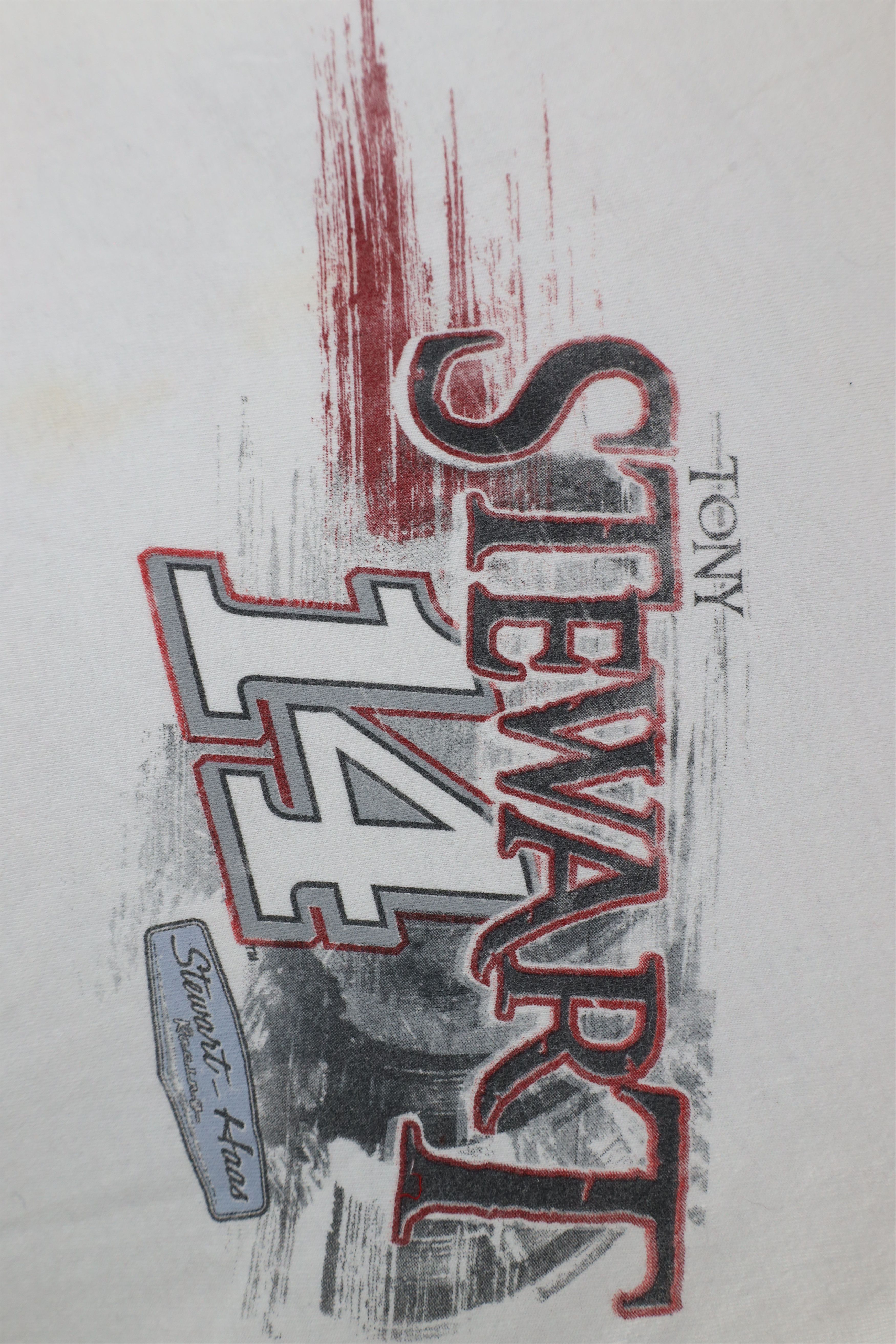 Vintage Vintage Y2K NASCAR Tony Stewart Racing Short Sleeve T-Shirt Size US XXL / EU 58 / 5 - 4 Thumbnail