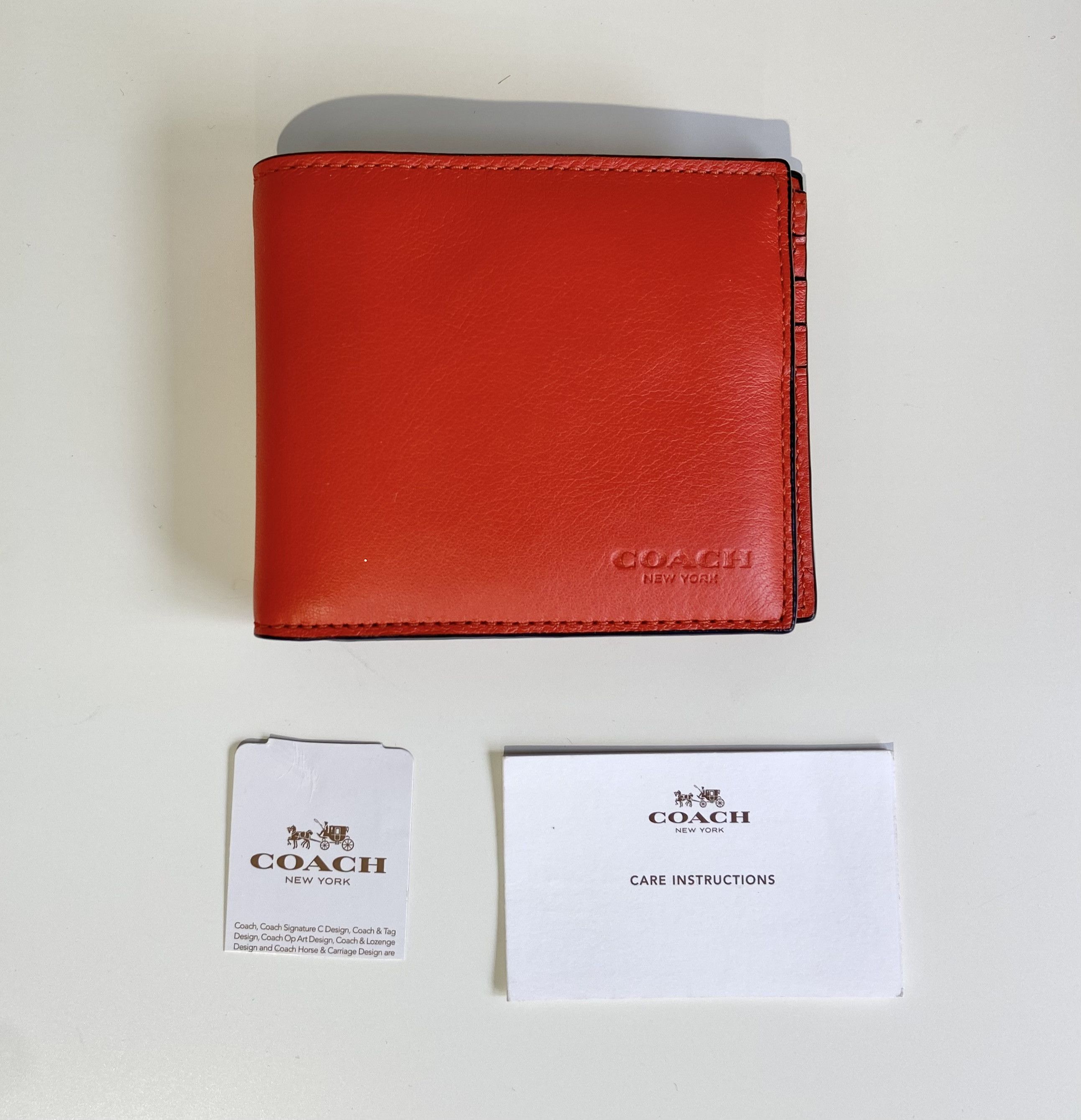 Coach Coach - Leather Bifold Wallet Size ONE SIZE - 5 Thumbnail