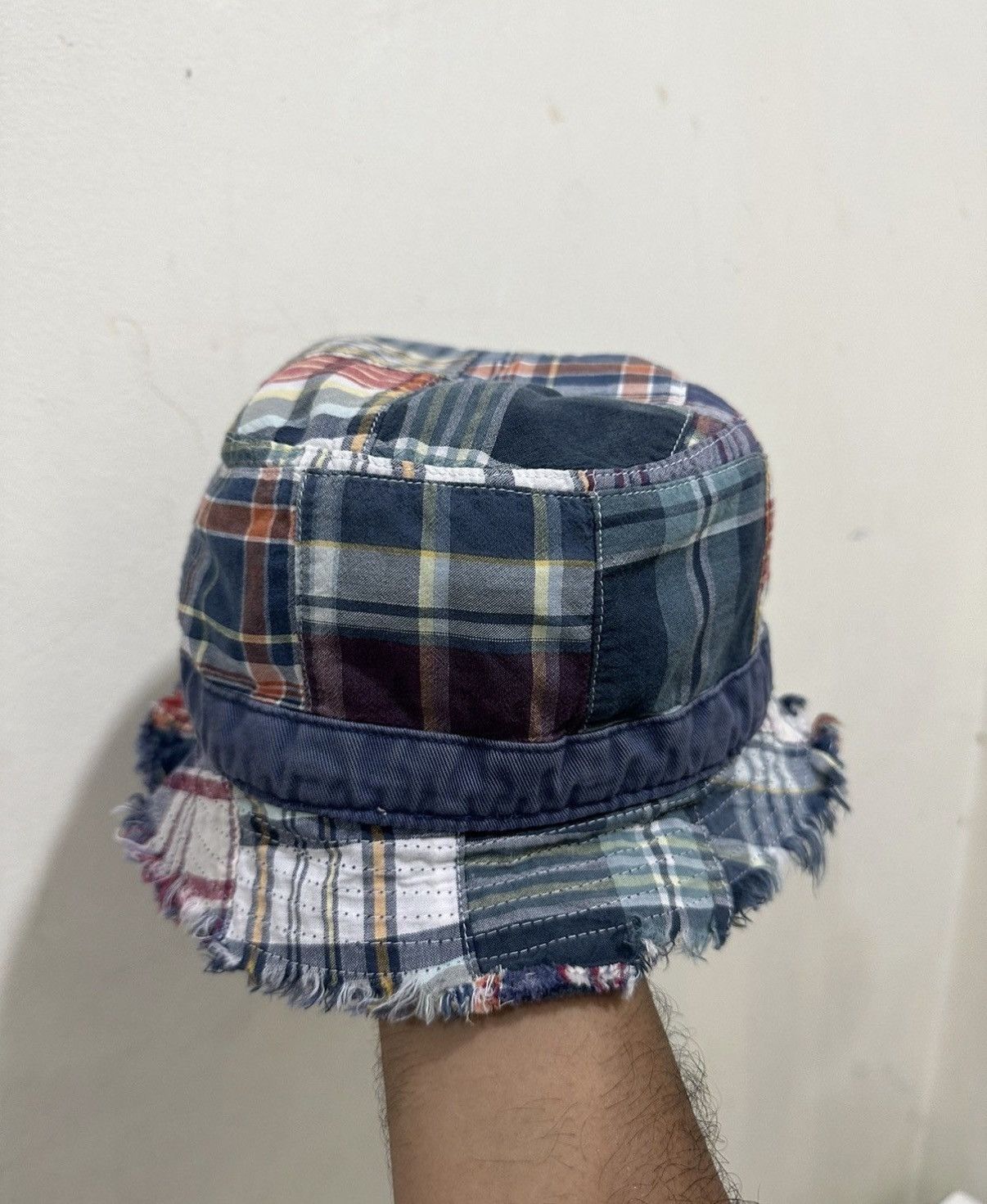 J.Crew VTG JCREW Patchwork Kapital Style Hat Size ONE SIZE - 3 Thumbnail