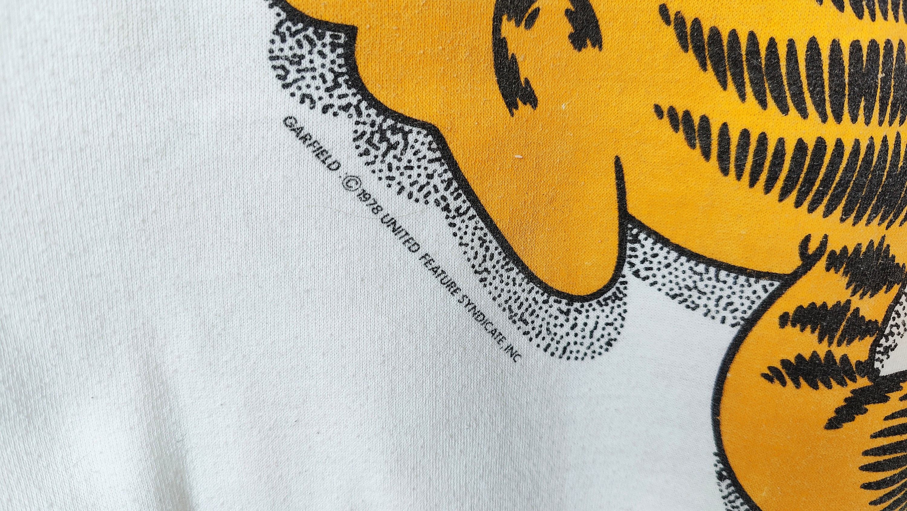 Vintage Garfield 1978 Vintage Scratch VTG Sweatshirt Size US M / EU 48-50 / 2 - 3 Thumbnail
