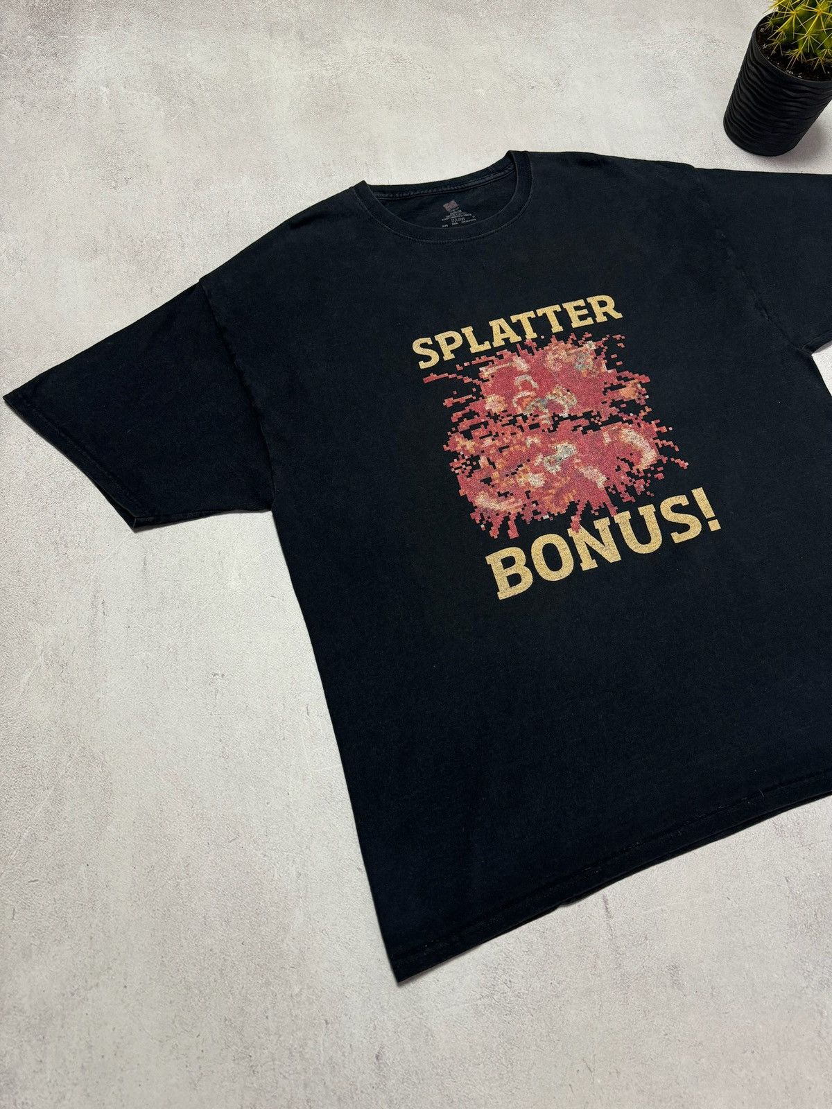 Japanese Brand × Vintage Vintage Carmageddon T Shirt Tee Splatter Bonus Rare Y2K 90s Size US XL / EU 56 / 4 - 6 Thumbnail