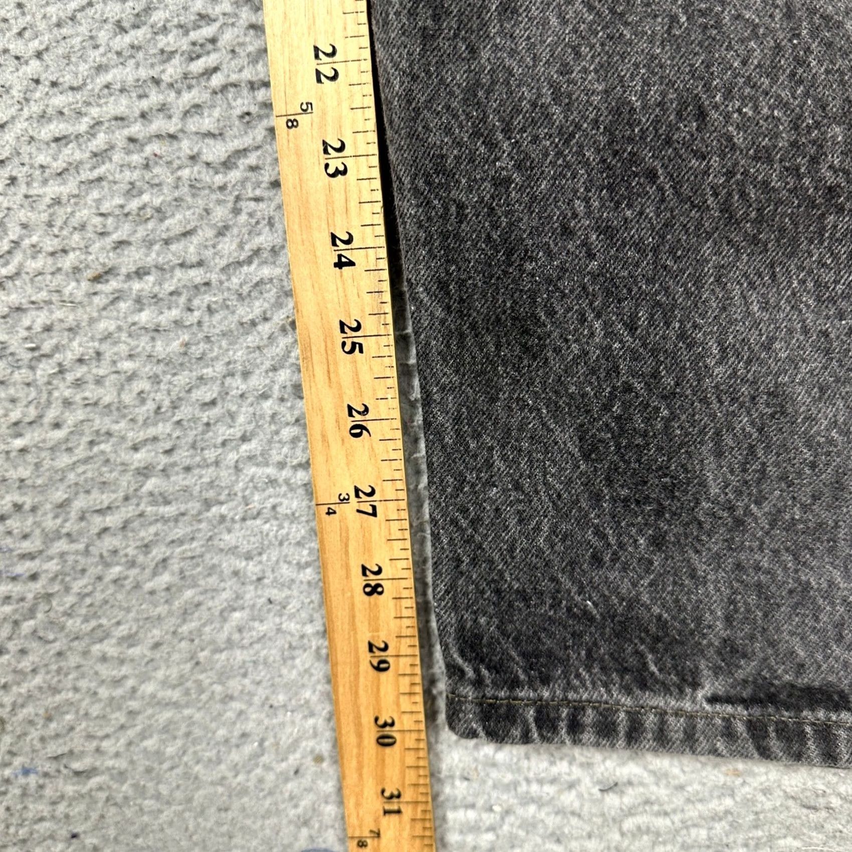 Vintage VINTAGE Brittania Jeans Mens 36X30 Gray Relaxed Straight 5 Pocket EUC Size US 36 / EU 52 - 6 Thumbnail