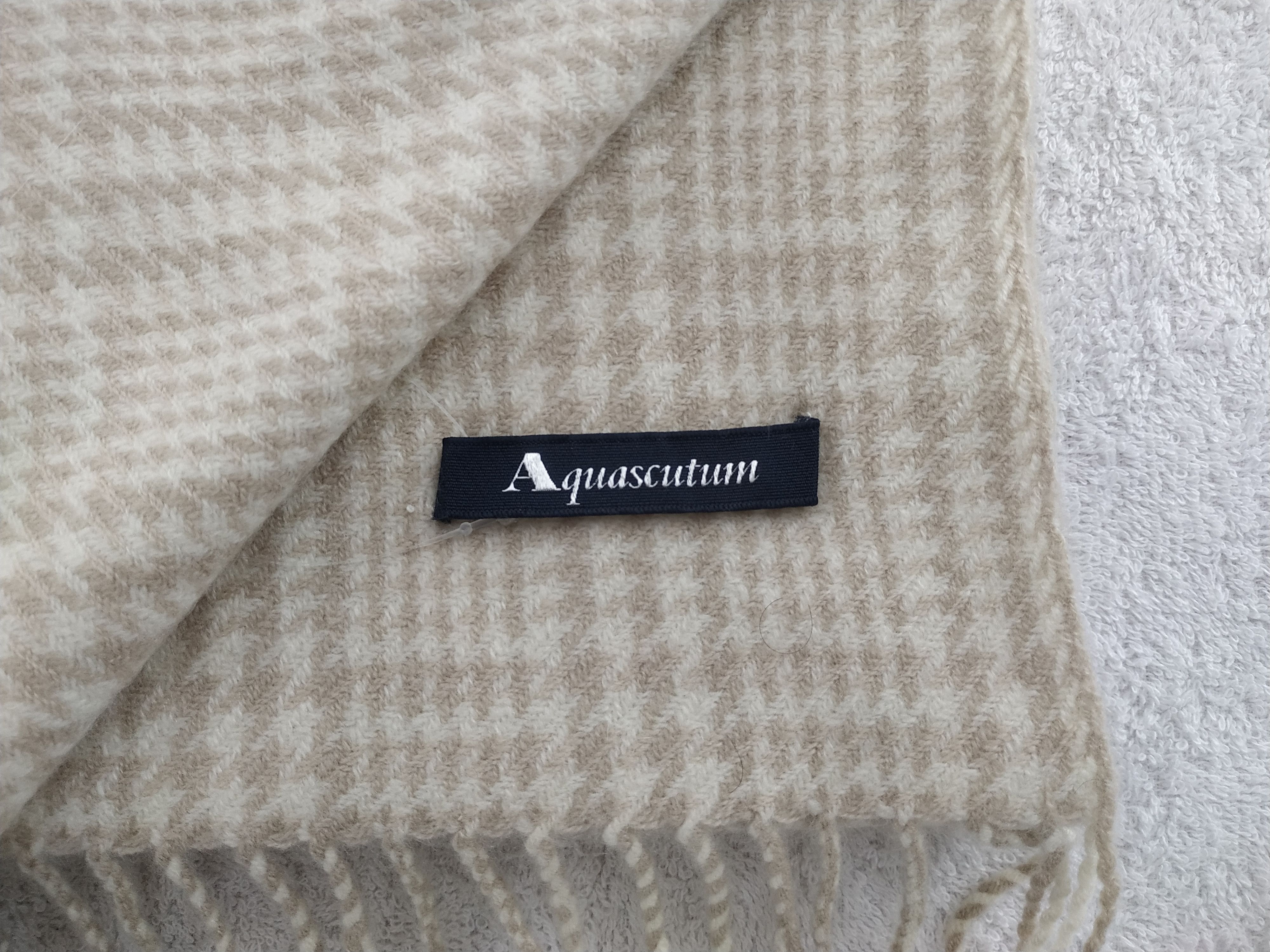 Aquascutum Vintage Aquascutum Scarf/Muffler/Neckwear MF435 Size ONE SIZE - 5 Thumbnail