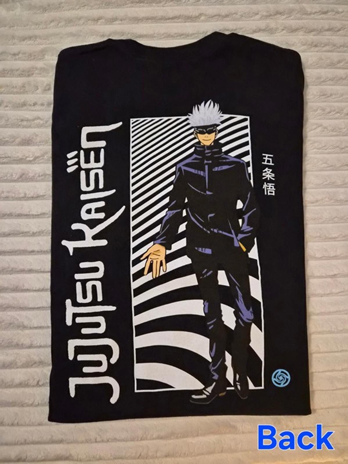 Unknown London Jujutsu Kaisen Graphic T-Shirt Black Anime Tee Size US S / EU 44-46 / 1 - 2 Thumbnail
