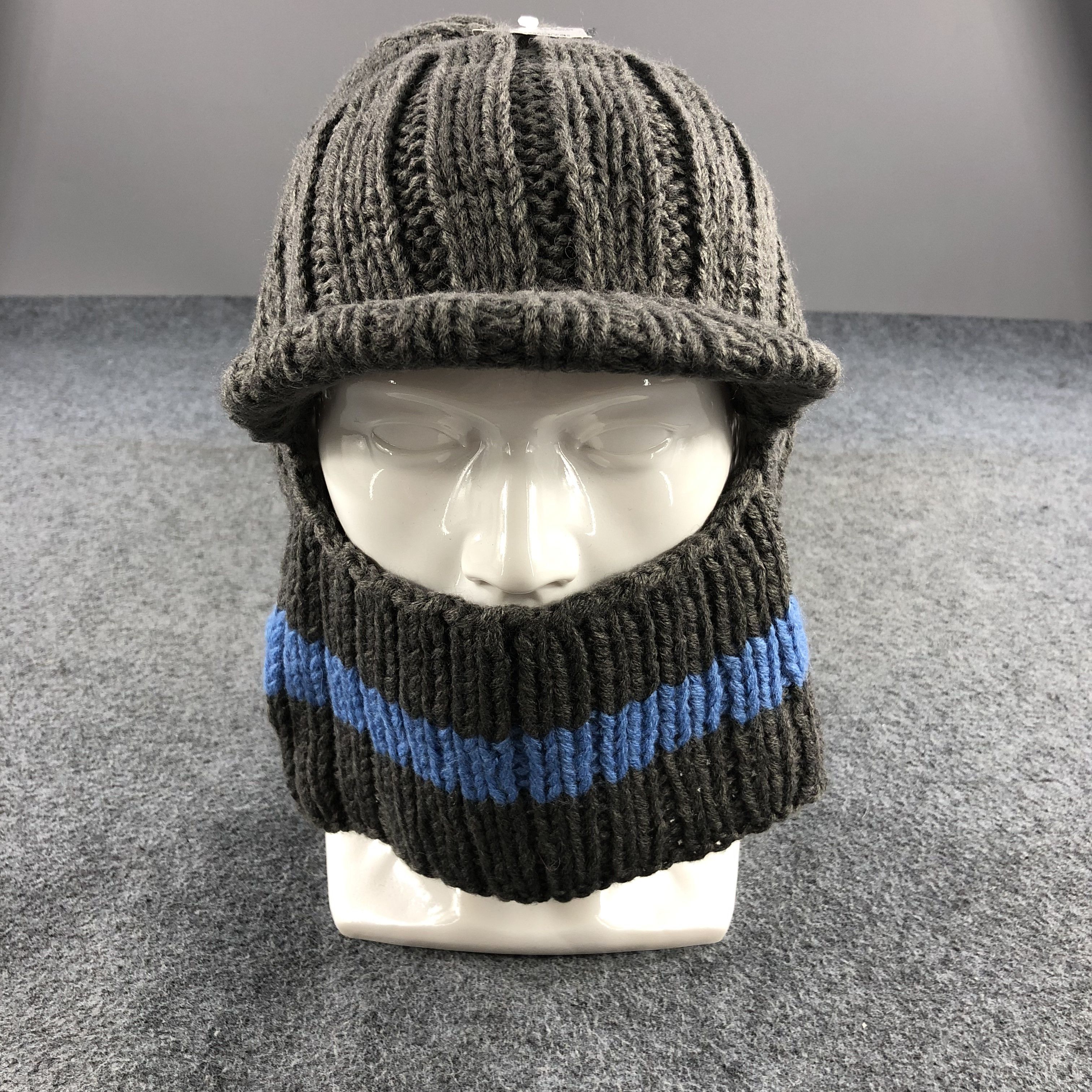 image of Unknown Ski Mask Visor Beanie Snowcap Snow Balaclava B372, Men's