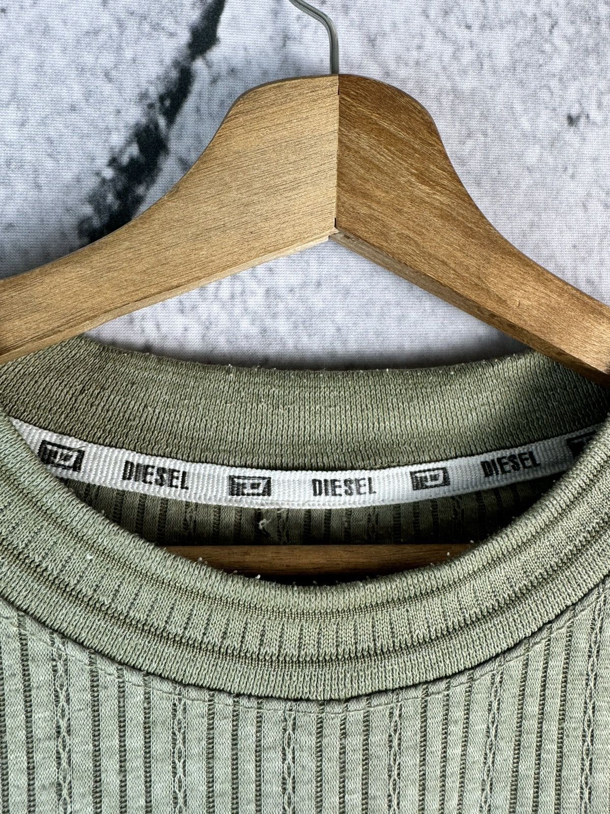 Diesel Vintage Diesel Big Logo 90's Streetwear Tee Size US L / EU 52-54 / 3 - 3 Thumbnail