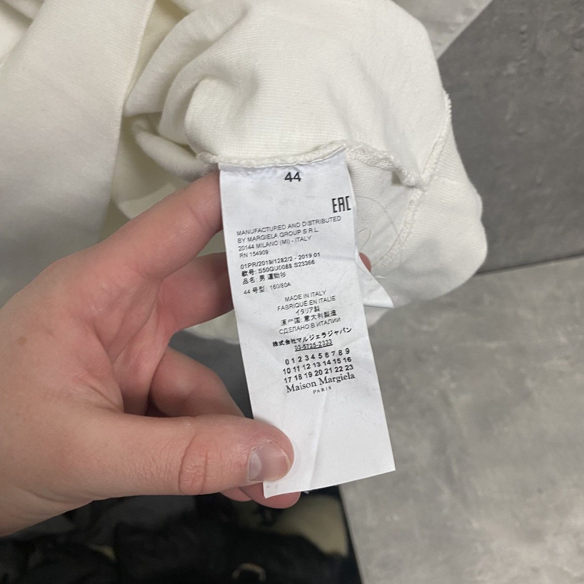 Maison Margiela Maison Margiela Sweatshirt Big Logo Oversized Size US S / EU 44-46 / 1 - 11 Thumbnail